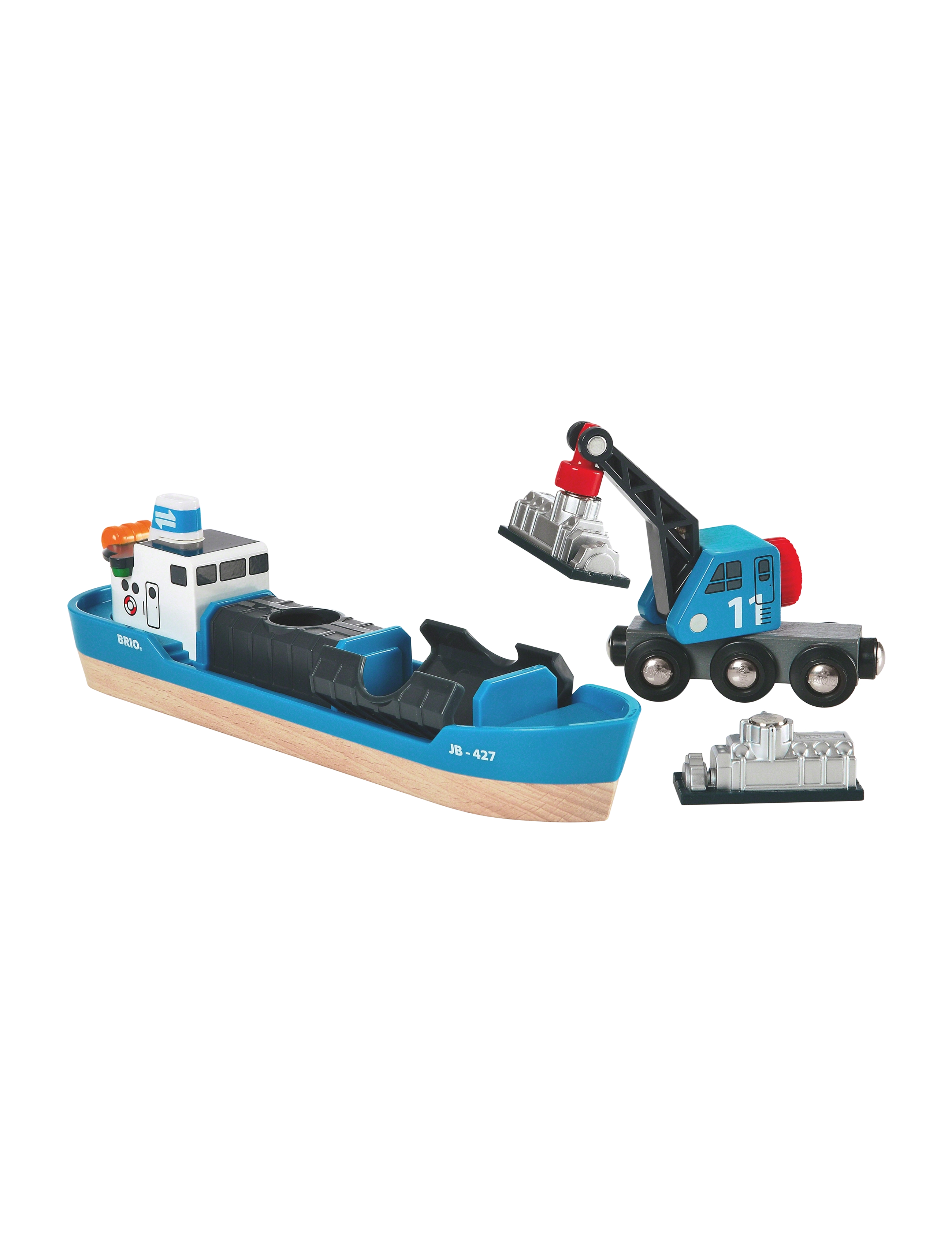 BRIO BRIO 33534 Containerskib - App deal - MULTI COLOURED / multi