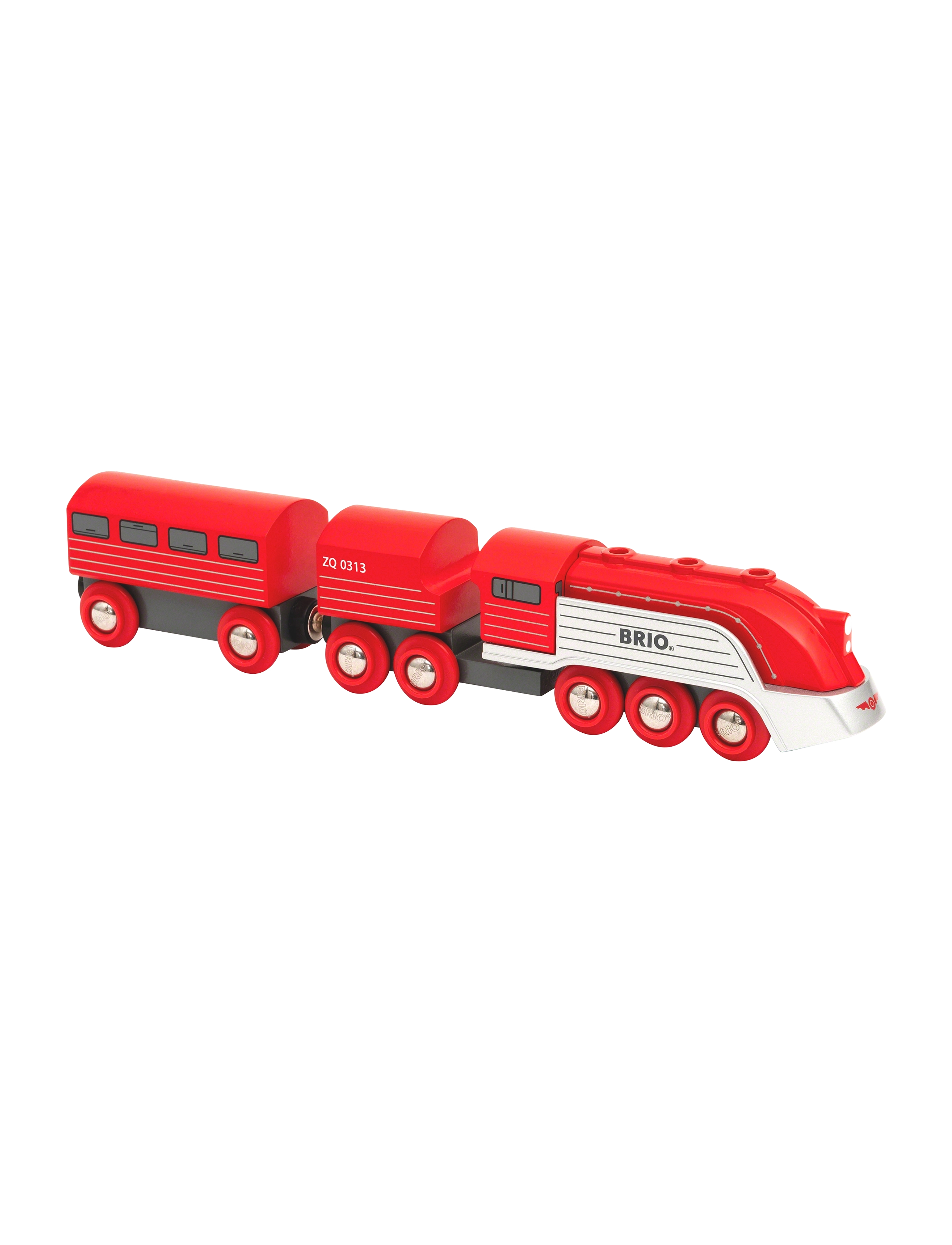 BRIO 33557 Lyntog, Børn, Trains, Rød, Str: ONE SIZE