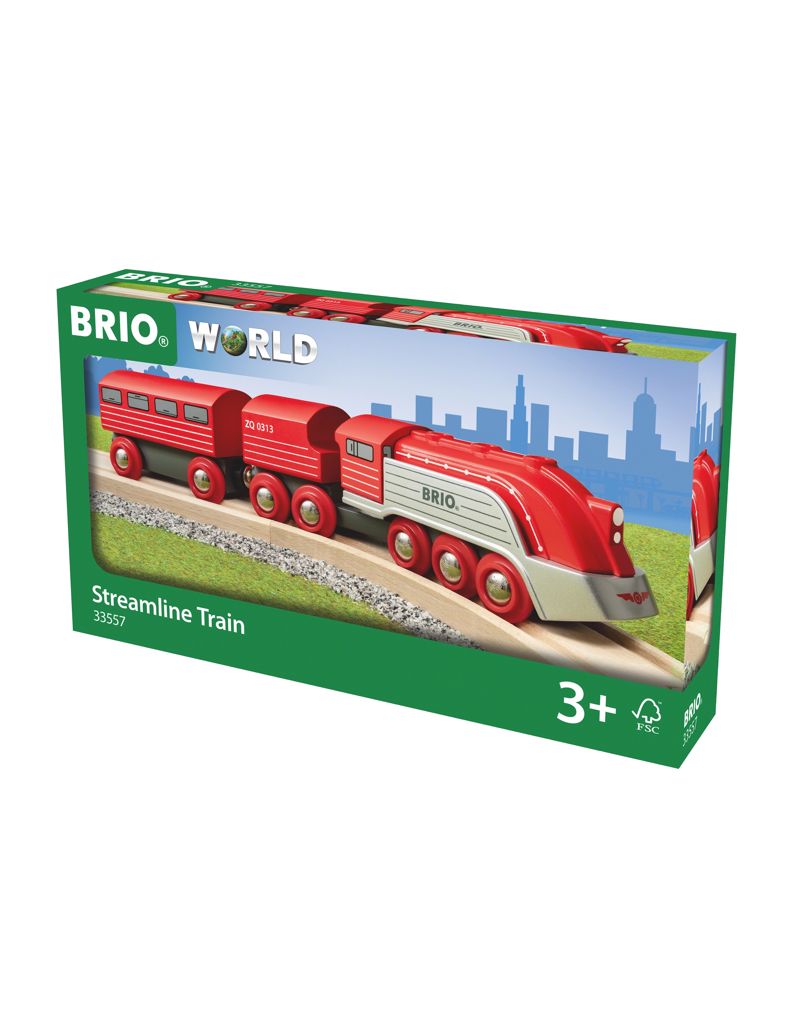 BRIO - BRIO®World Strømlinjeformede tog - tog - multi coloured - 1