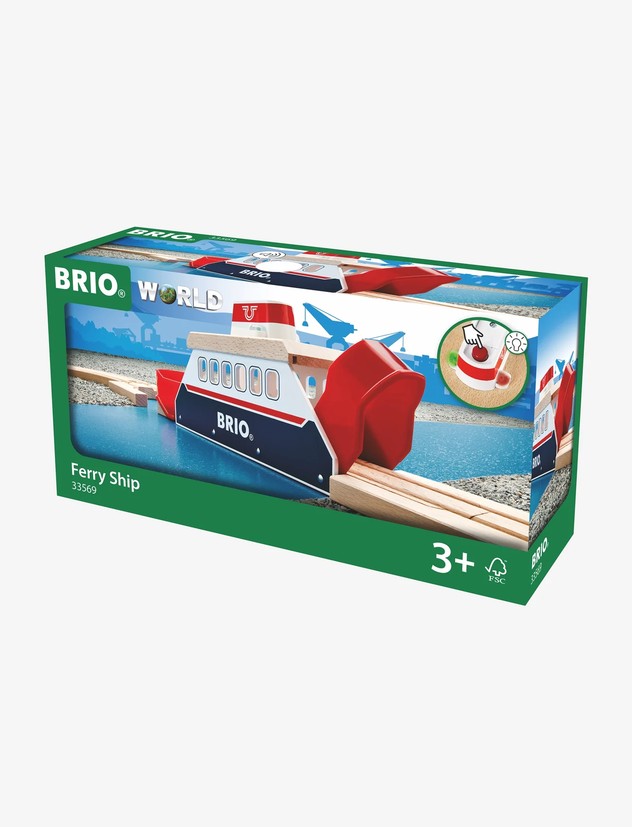 BRIO - BRIO®World Ferge - togbaner - multi coloured - 1