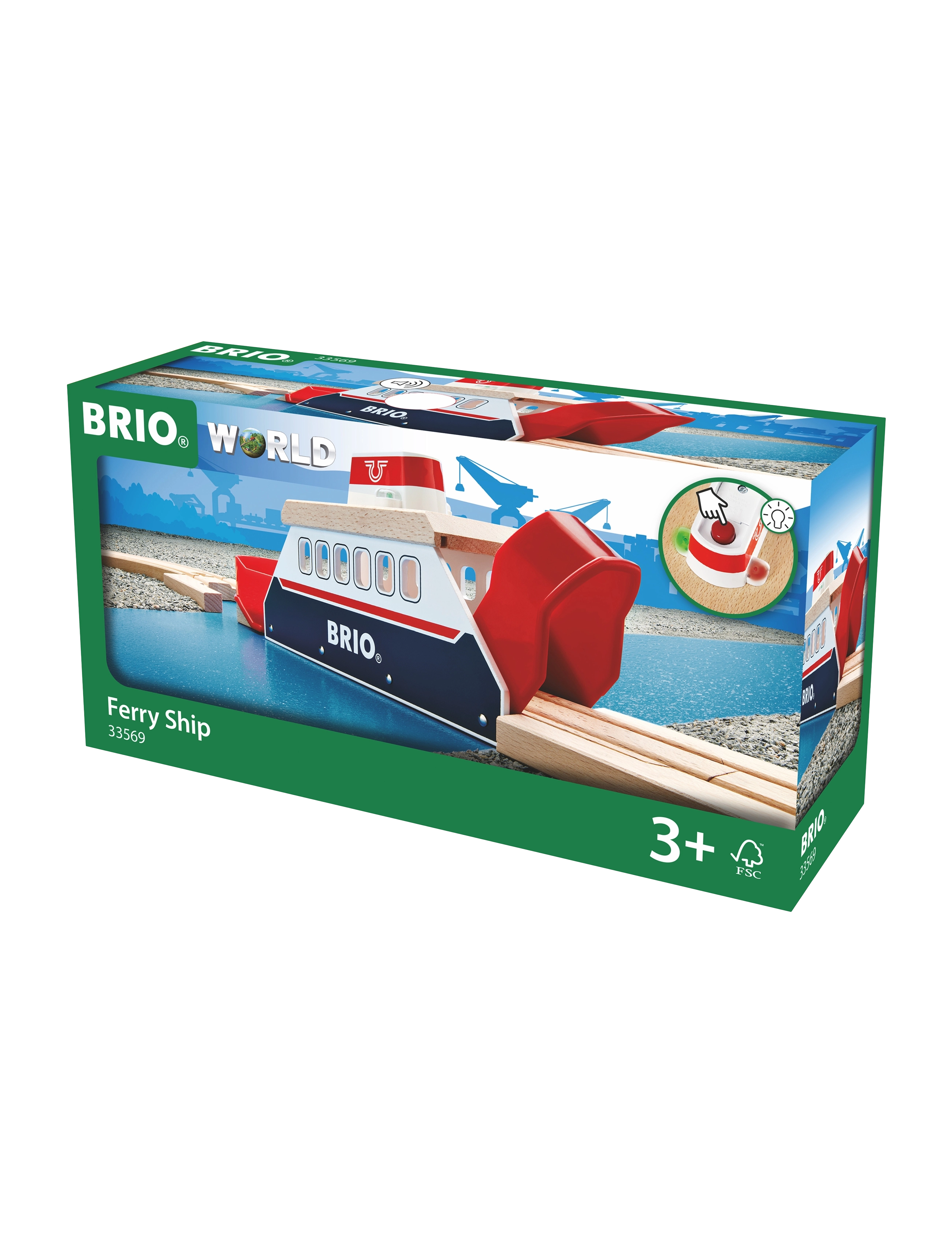 BRIO - Färja - tågbanor - multi coloured - 2