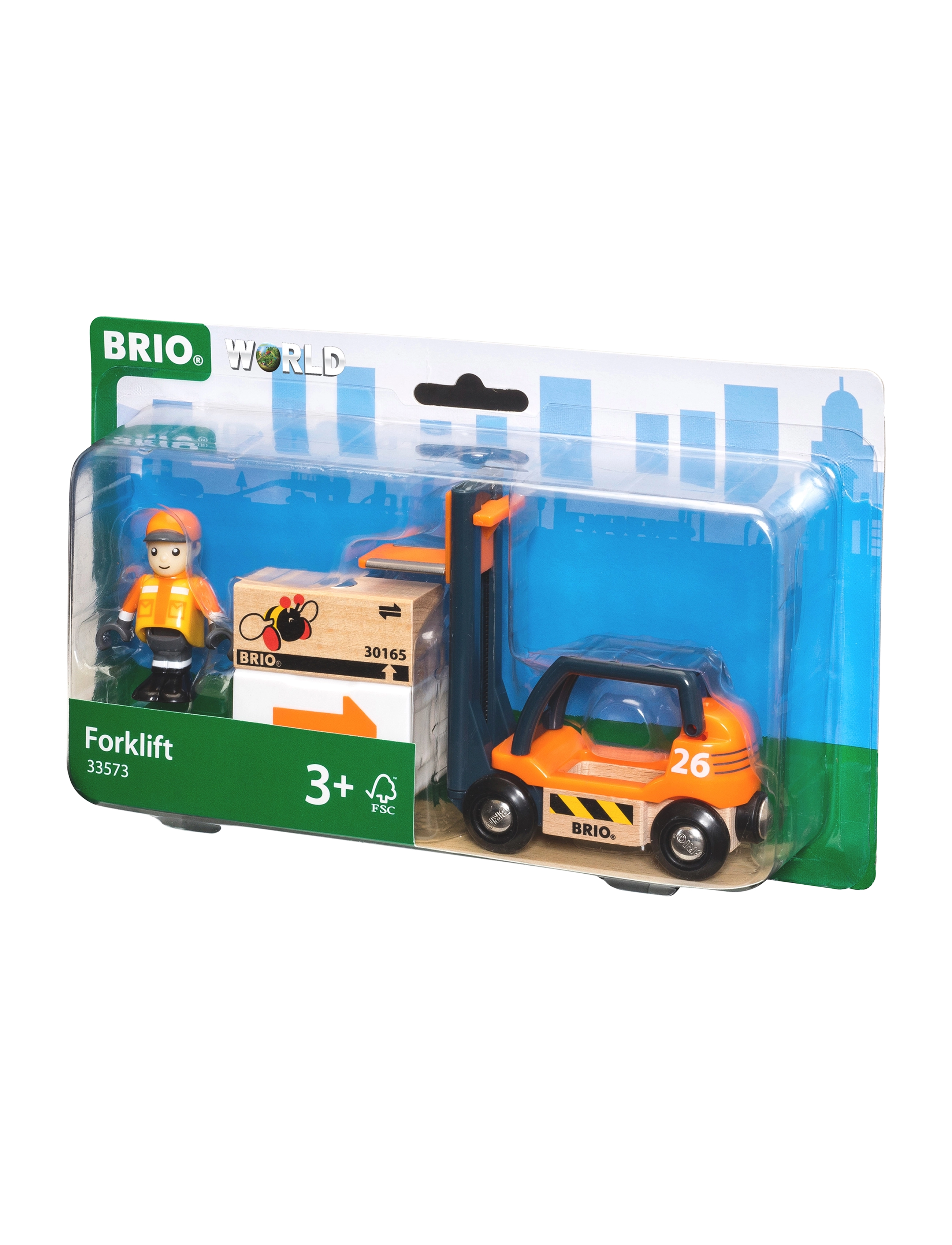 BRIO - Gaffeltruck - byggmaskiner - multi coloured - 2