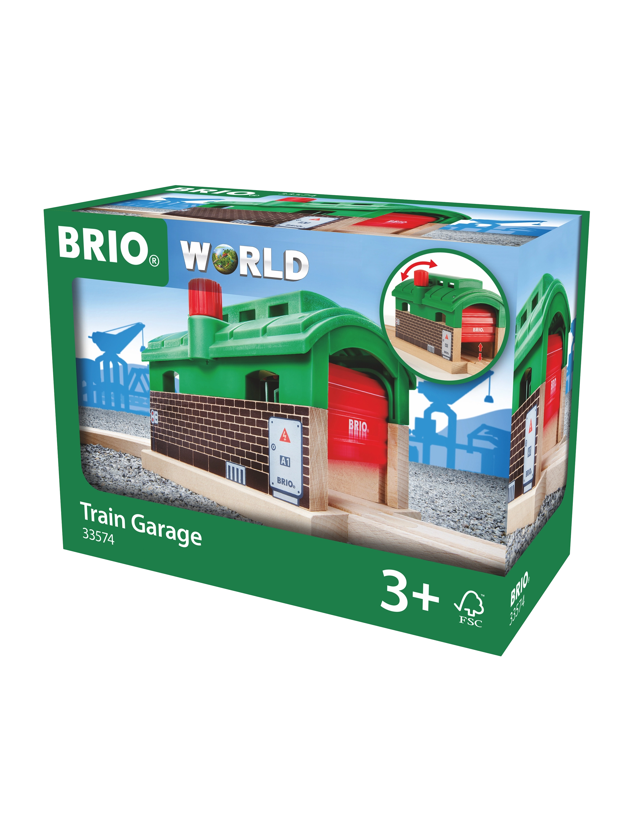 BRIO - Lokgarage - tågbanor - multi coloured - 2