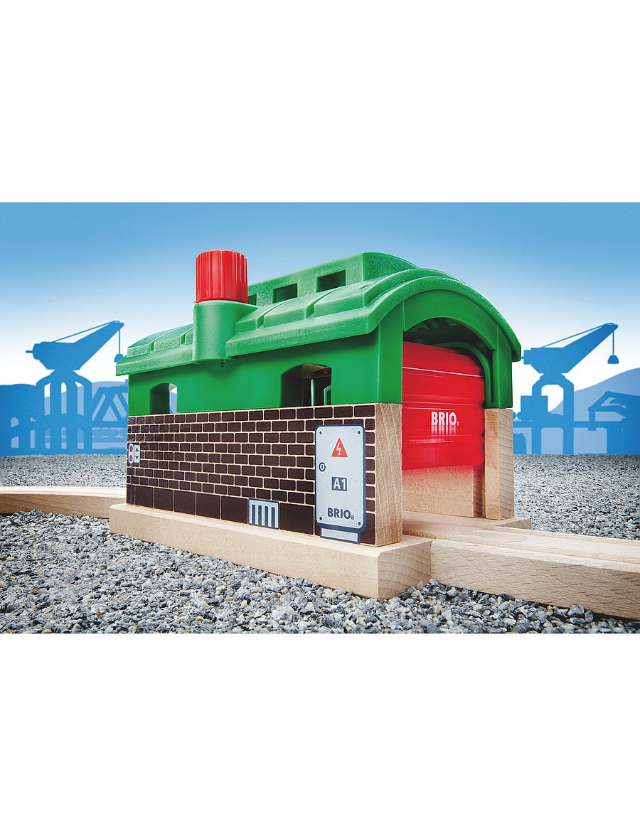 BRIO - BRIO 33574 Toggarage - togbaner - multi coloured - 0