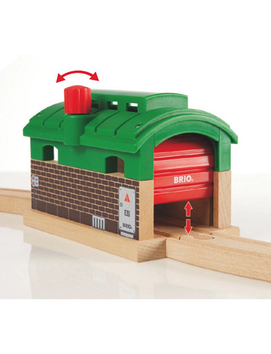 BRIO - BRIO 33574 Toggarage - togbaner - multi coloured - 4