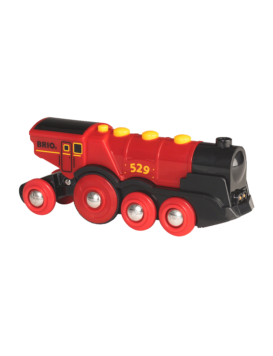 BRIO - BRIO 33592 Stort, rødt lokomotiv, B/O - tog - multi coloured - 1