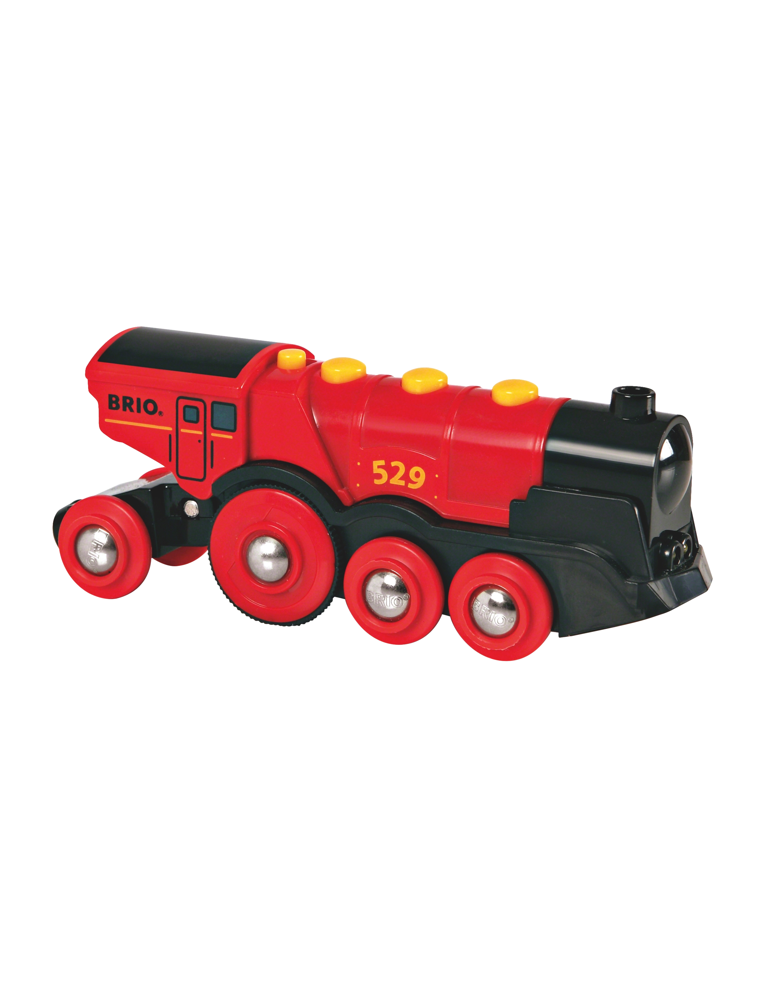 BRIO - BRIO® Lok B/O stort rødt - tog - multi coloured - 3