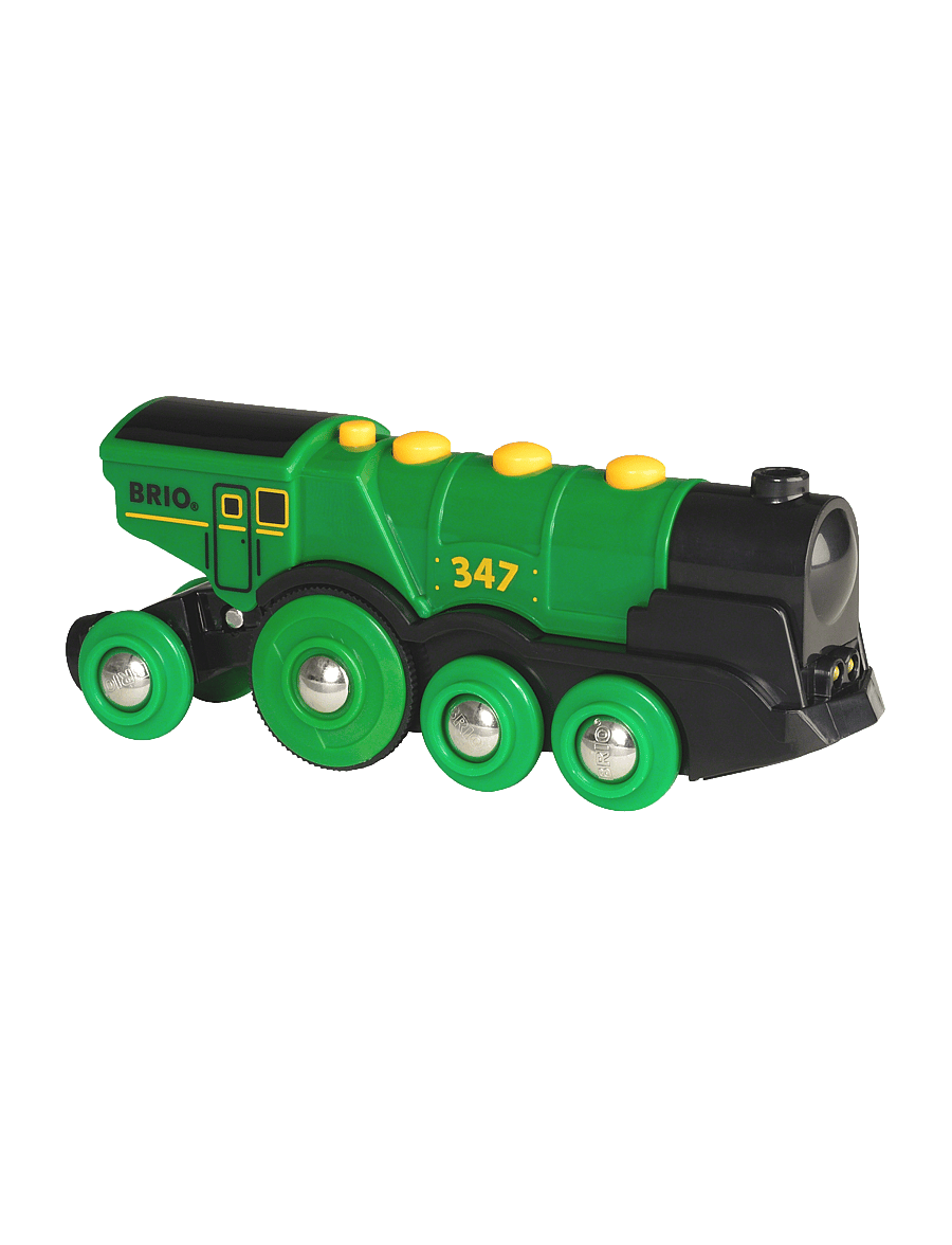 BRIO - Big Green Action Locomotive - lestir - multi coloured - 1
