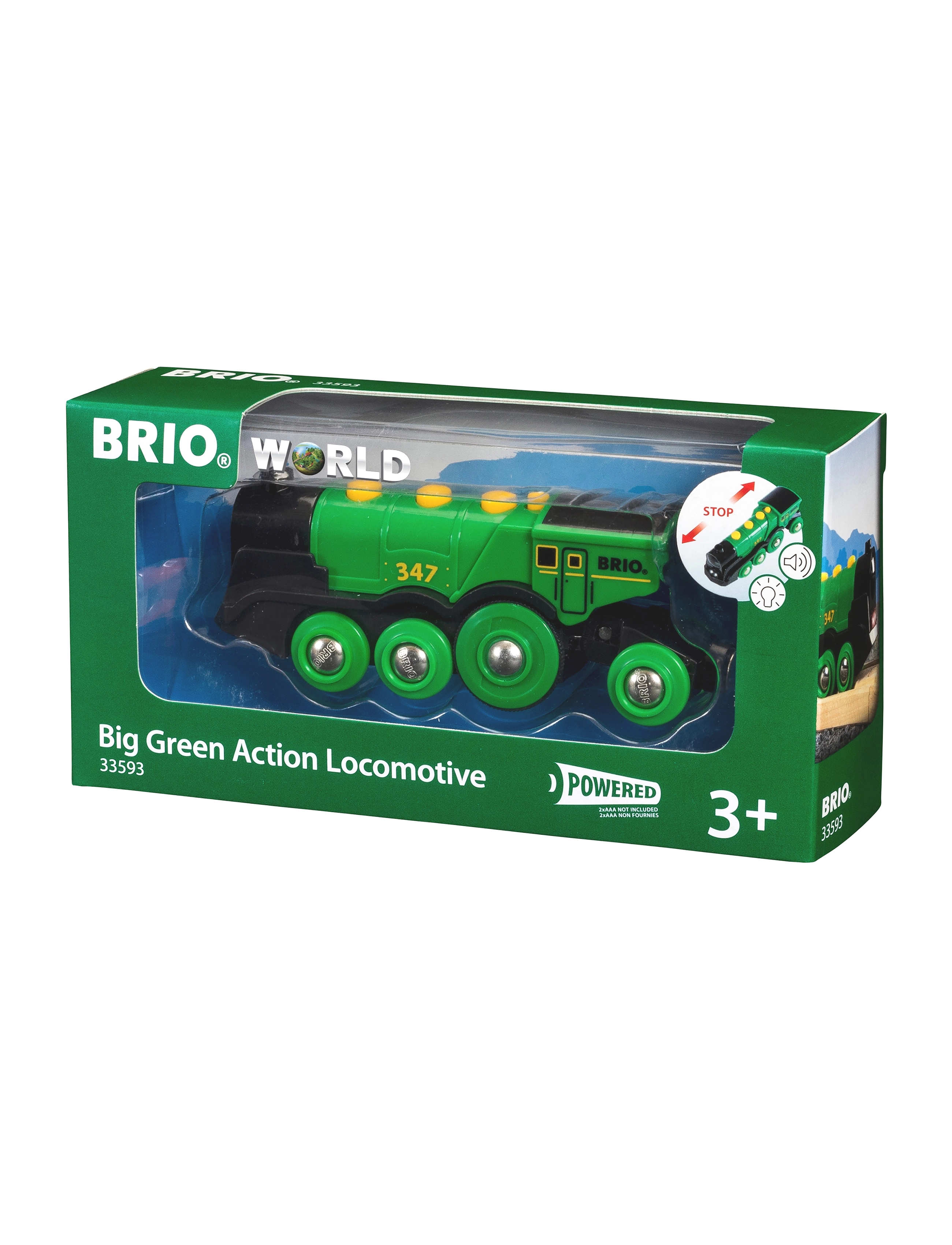 BRIO - Iso vihreä veturi - junat - multi coloured - 2