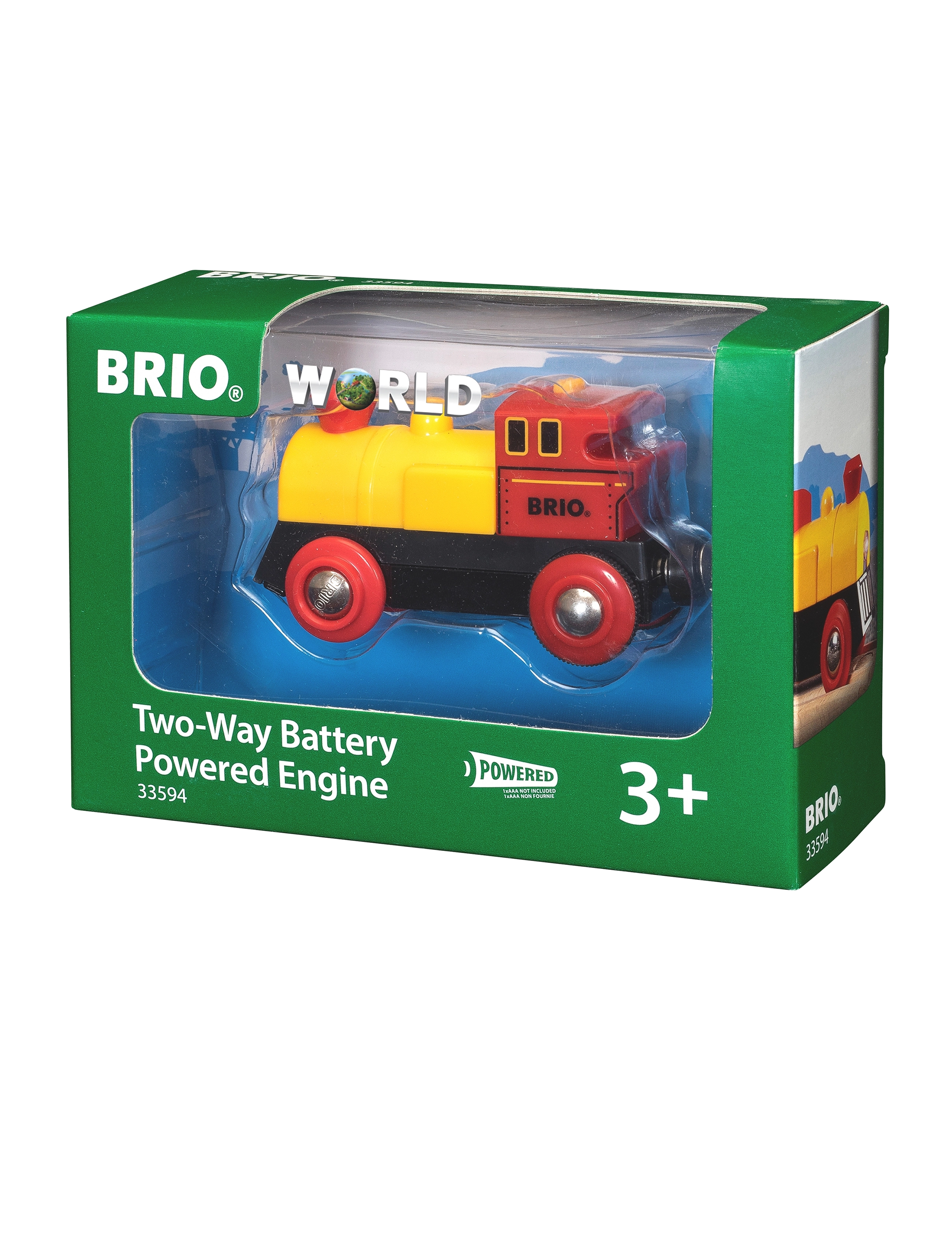 BRIO - B/O Lok Gul/Rött/Svart - lestir - multi coloured - 2