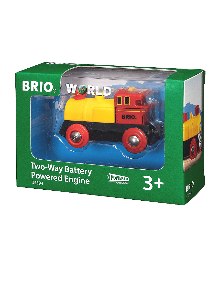 BRIO - B/O Lok Gul/Rött/Svart - lestir - multi coloured - 2