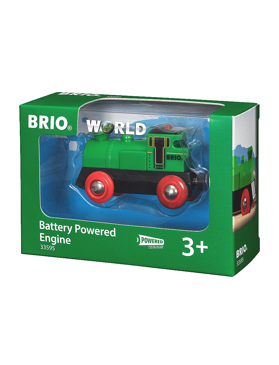 BRIO - BRIO 33595 Batteridrevet tovejs lokomotiv, grønt/sort - tog - multi coloured - 2