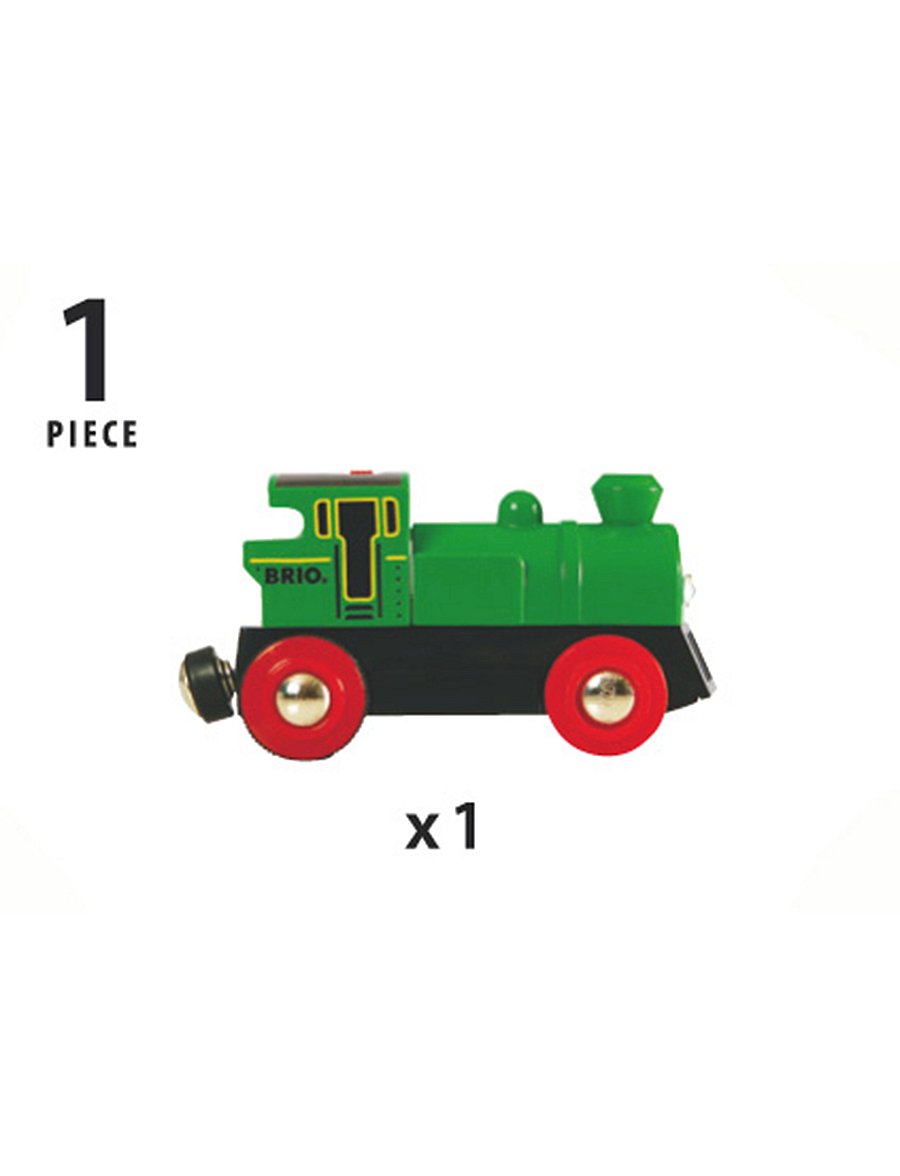 BRIO - BRIO 33595 Batteridrevet tovejs lokomotiv, grønt/sort - tog - multi coloured - 3