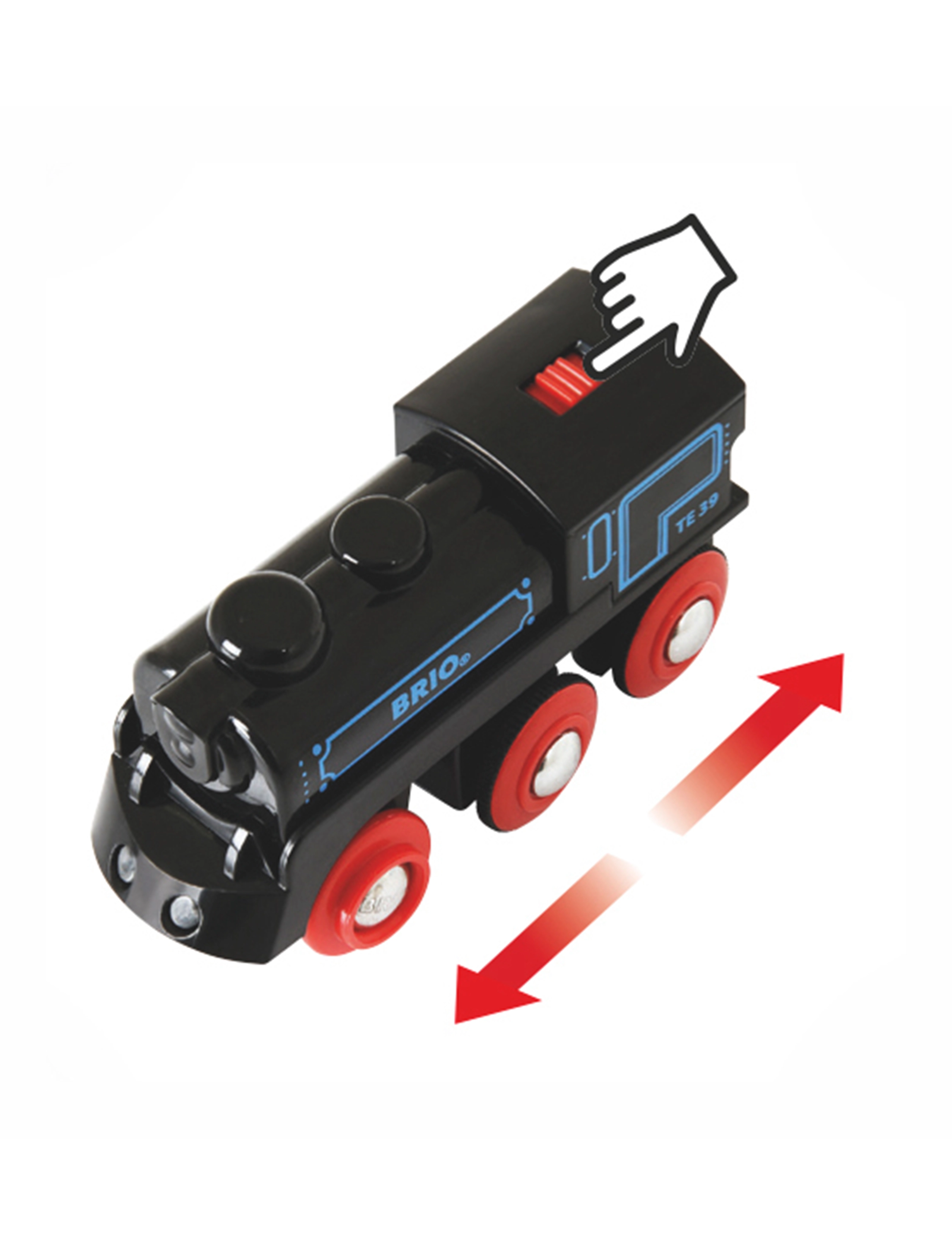 BRIO - Uppladdningsbart Lok 4WD - tåg - multi coloured - 4