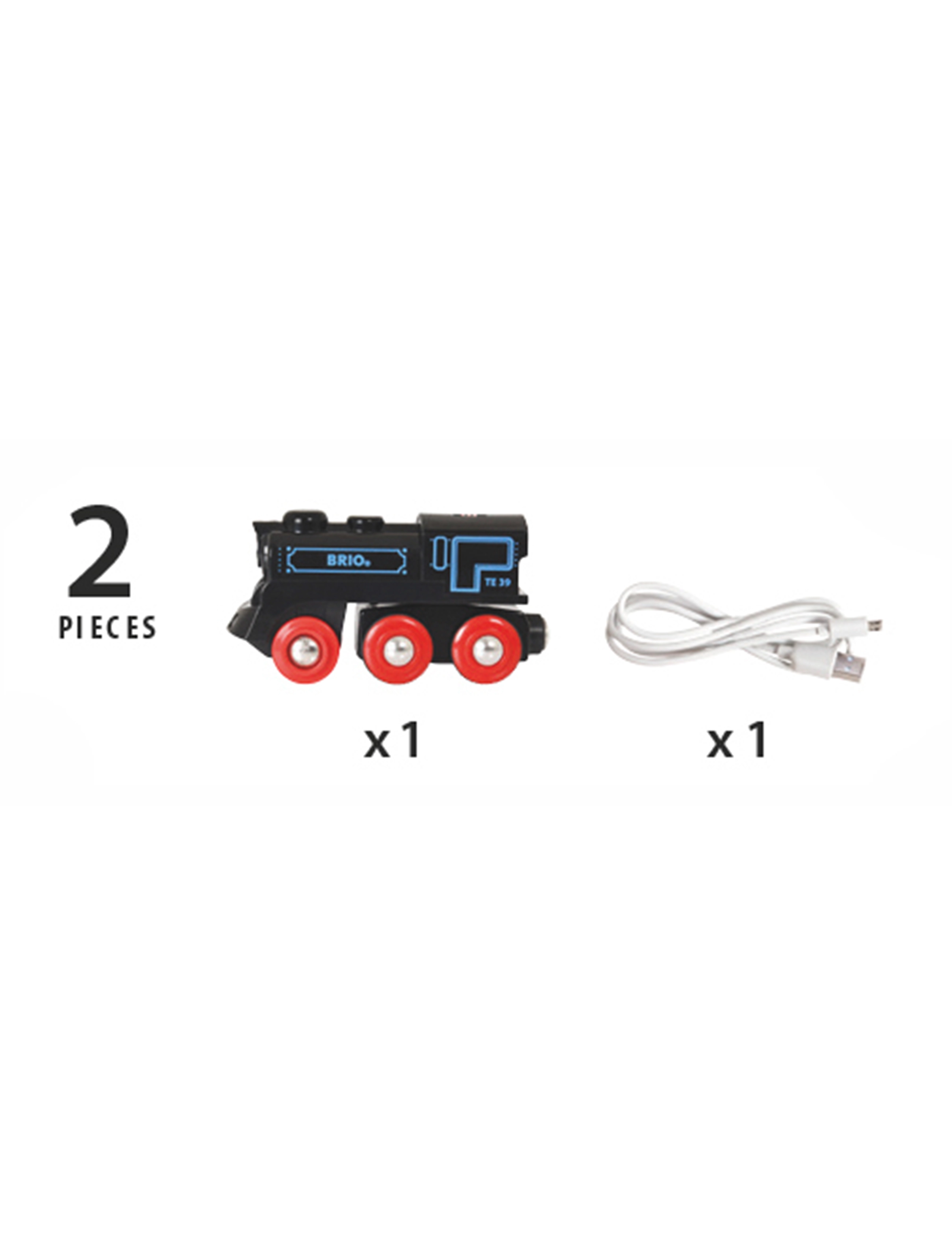 BRIO - Uppladdningsbart Lok 4WD - tåg - multi coloured - 5