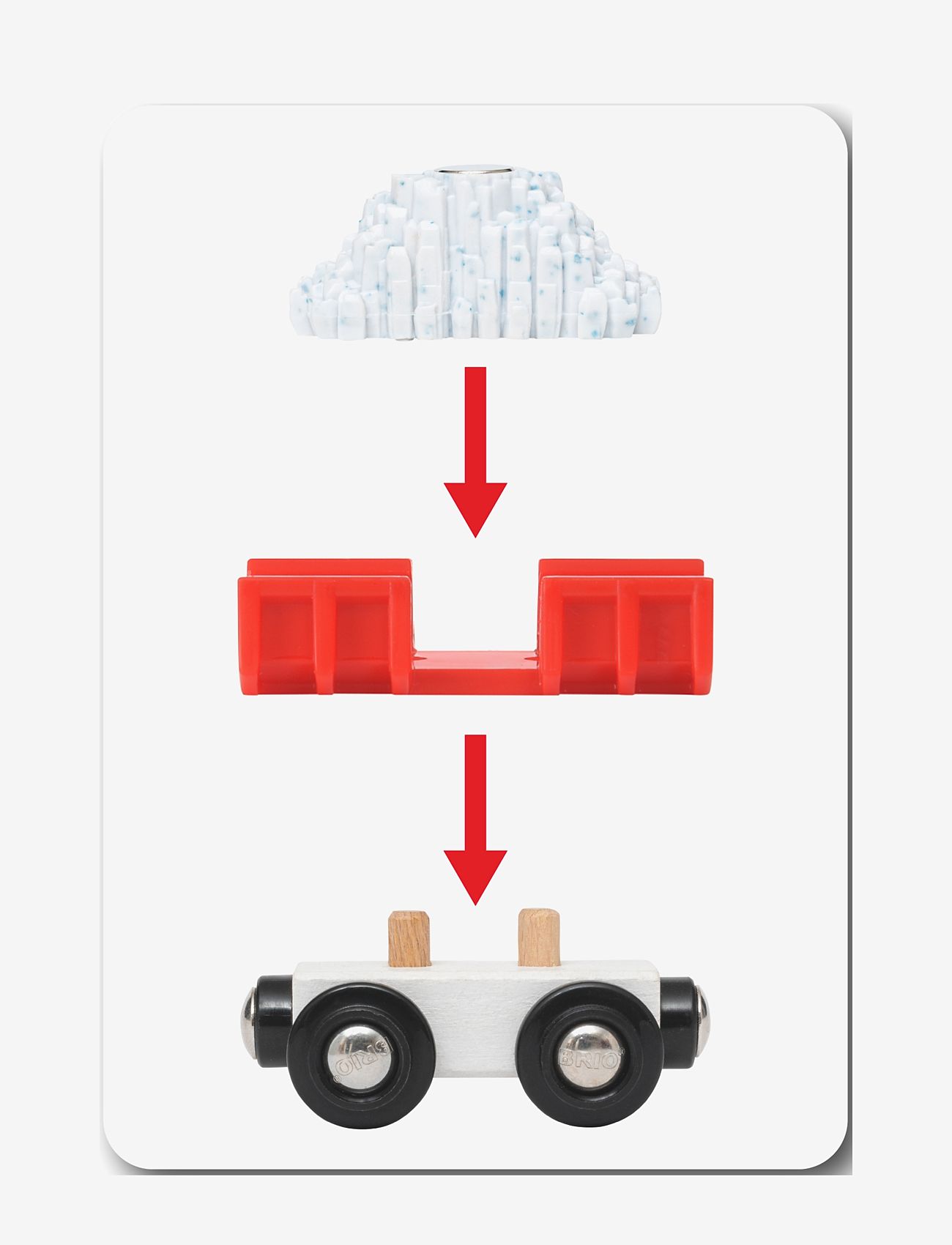BRIO - Snöplogståg - tåg - multi coloured - 1
