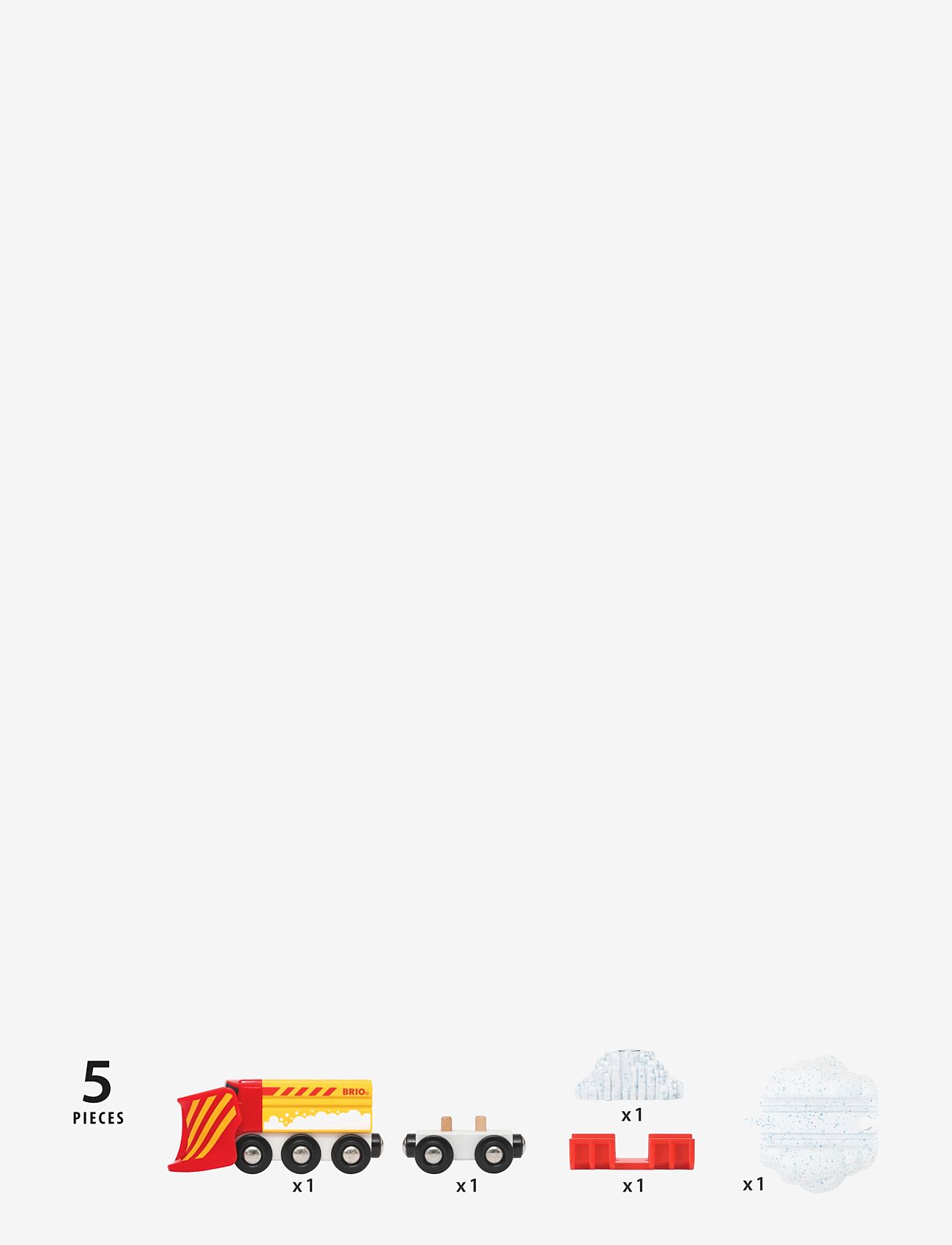 BRIO - Snöplogståg - tåg - multi coloured - 2