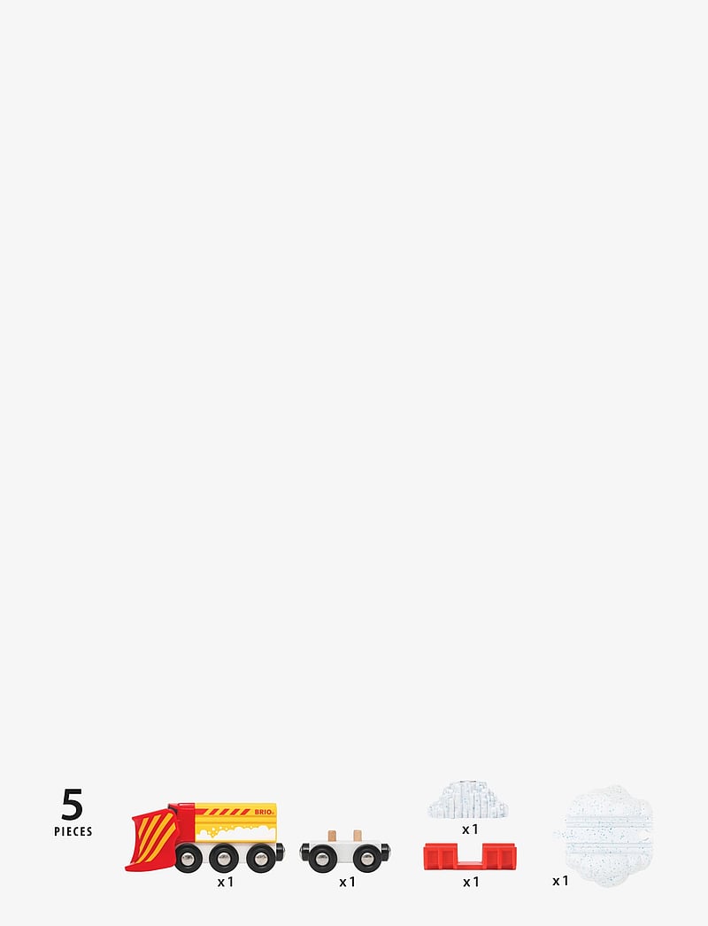 BRIO - Snöplogståg - trains - multi coloured - 2