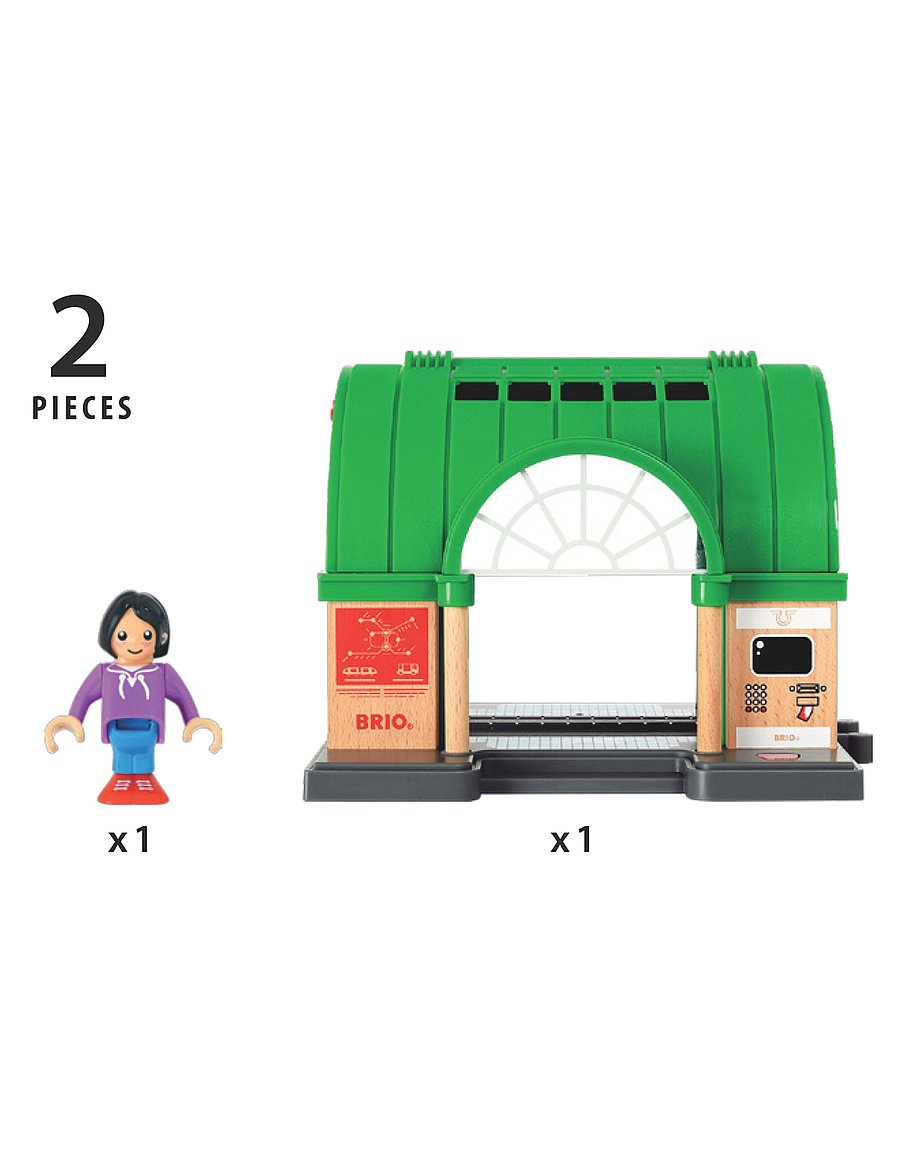 BRIO - BRIO 33649 Togstation - togbaner - multi coloured - 4