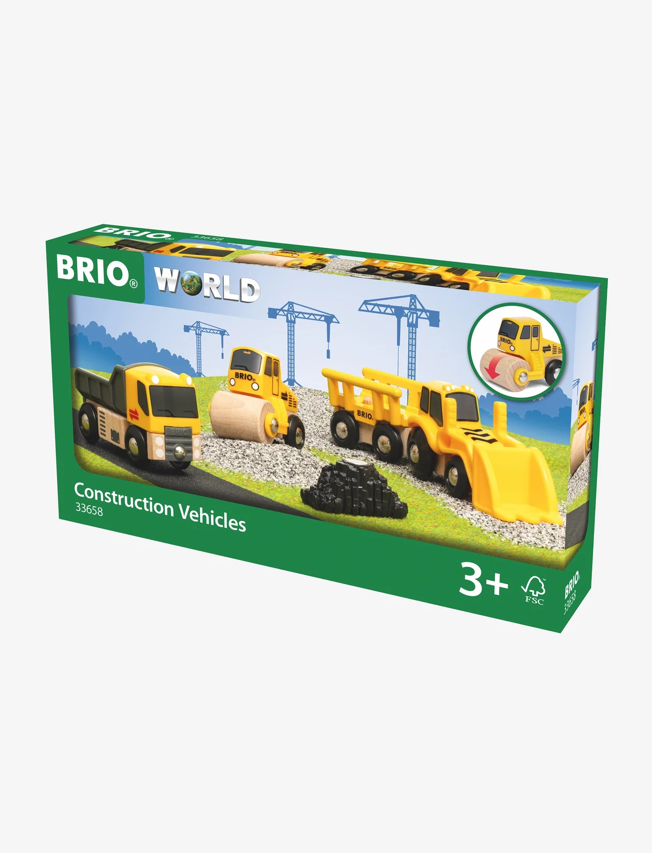 BRIO - BRIO 33658 Byggekøretøjer - byggekøretøjer - multi coloured - 1