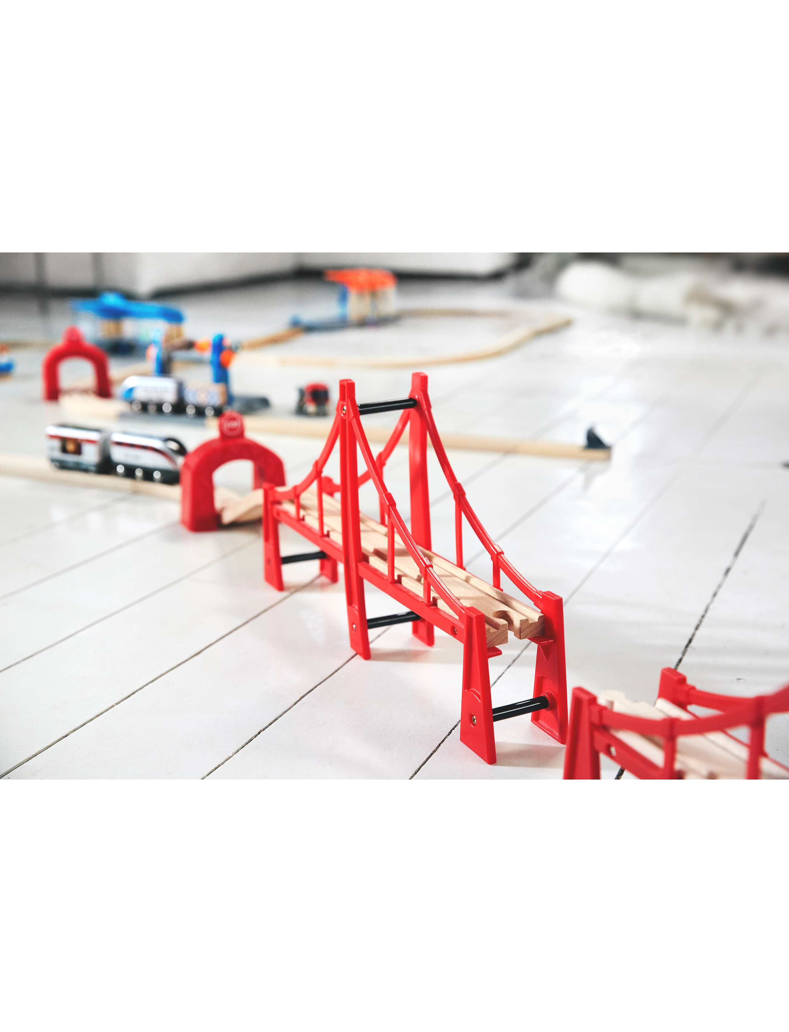 BRIO - BRIO 33683 Hængebro, lang - togbaner - multi coloured - 3