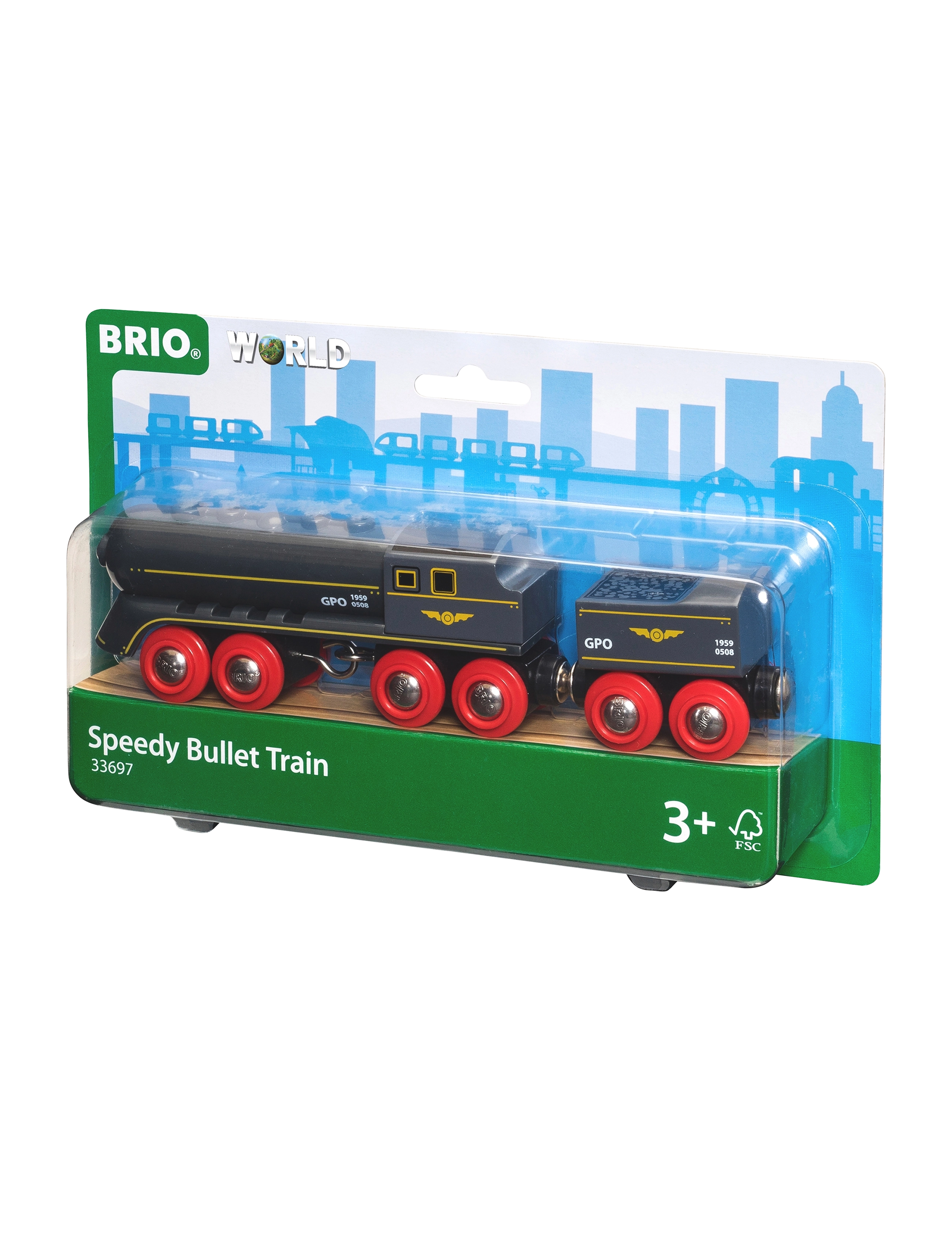BRIO - Iso veturi & hiilivaunu - junat - multi coloured - 1
