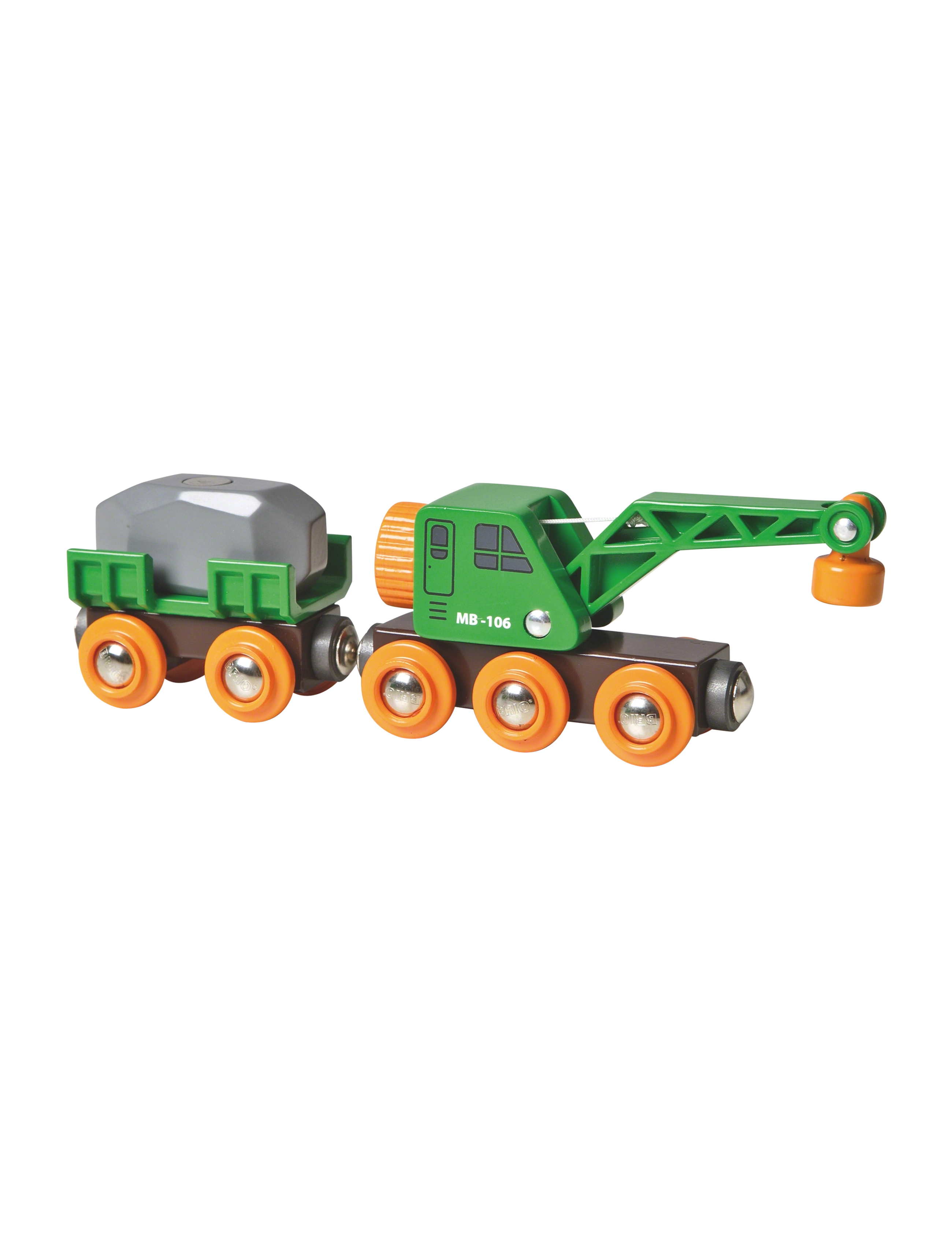 BRIO BRIO 33698 Togvogn med kran - App deal - MULTI COLOURED / multi
