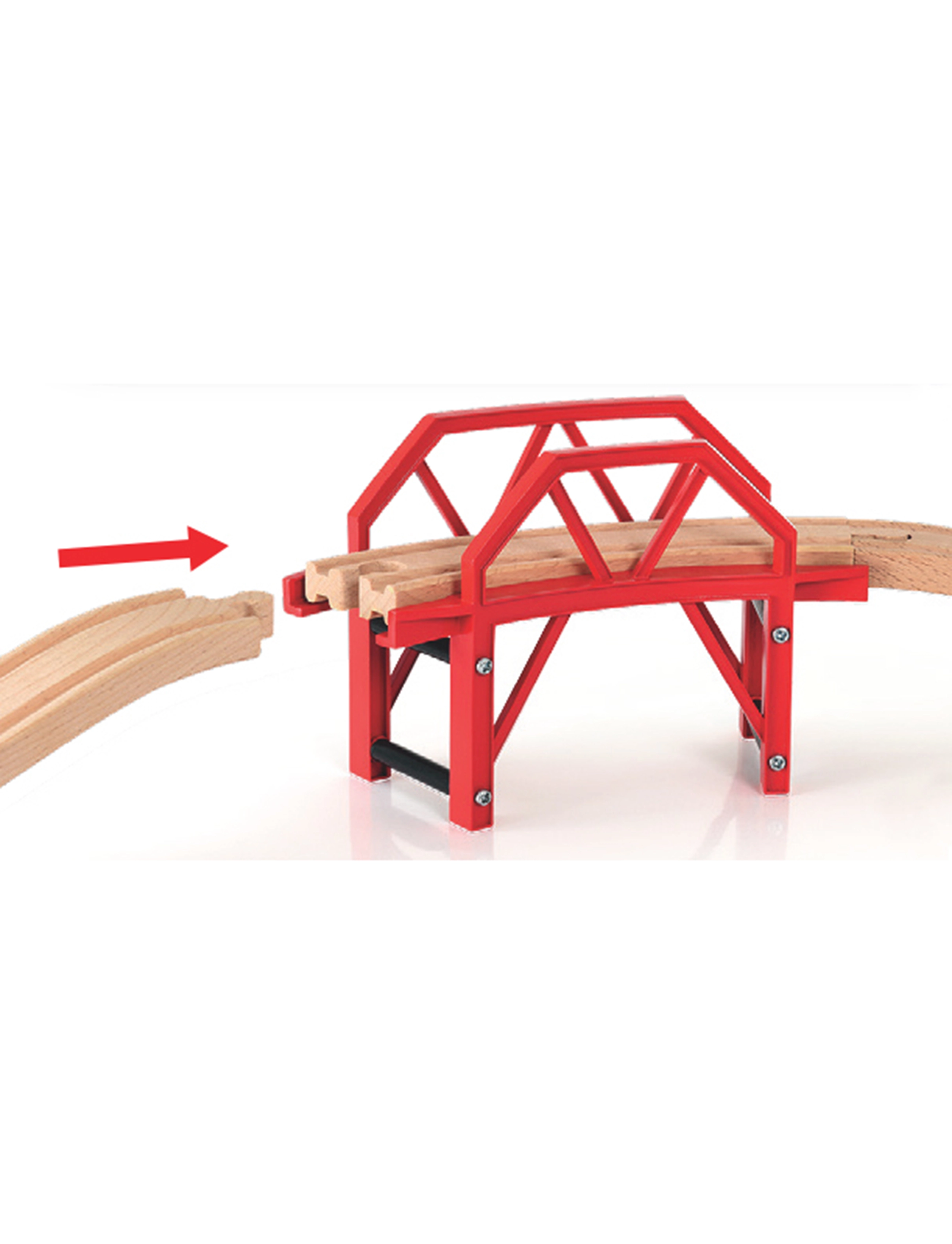 BRIO - BRIO 33699 Bro med opfartsskinner - togbaner - multi coloured - 3