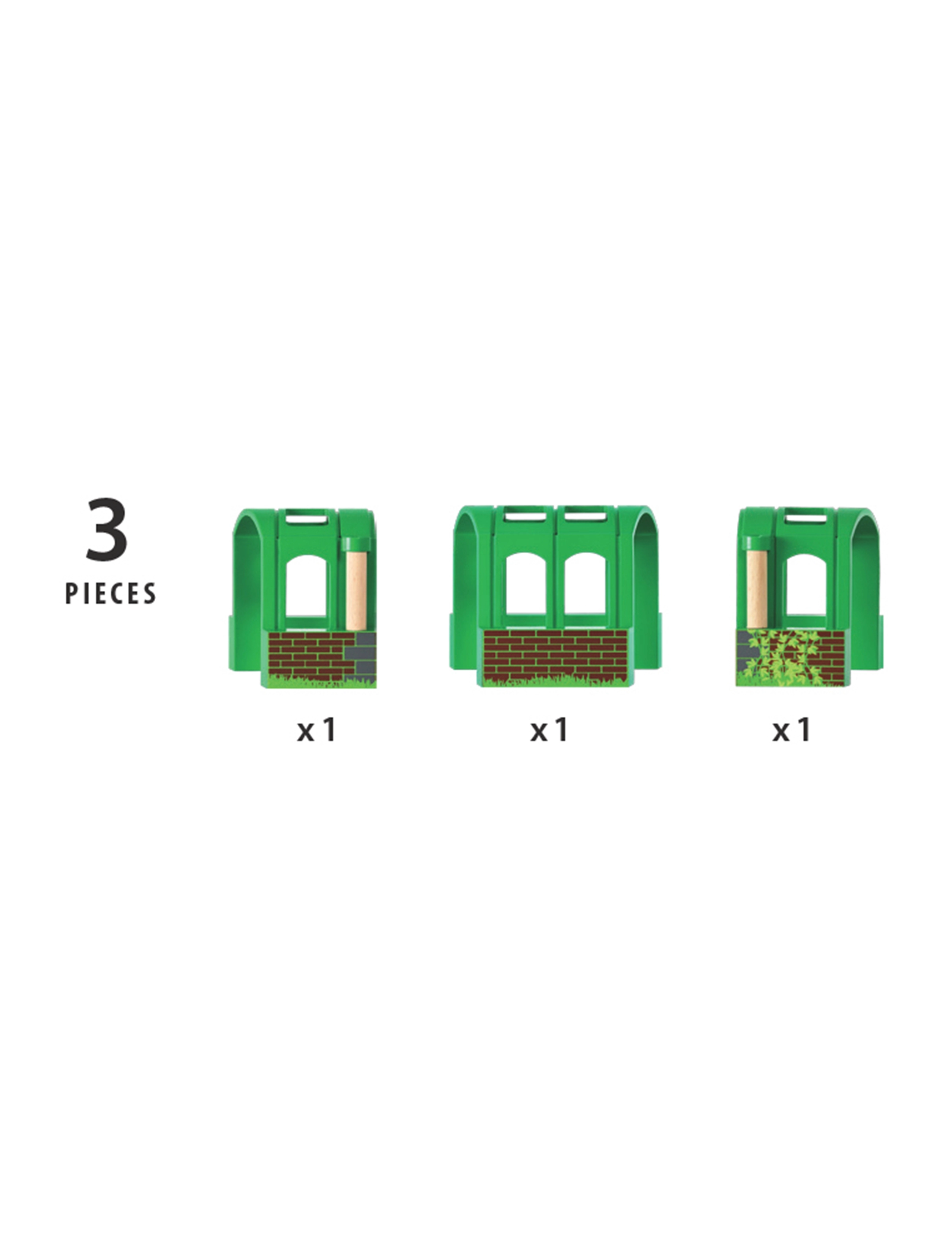 BRIO - BRIO 33709 Fleksibel tunnel - togbaner - multi coloured - 4