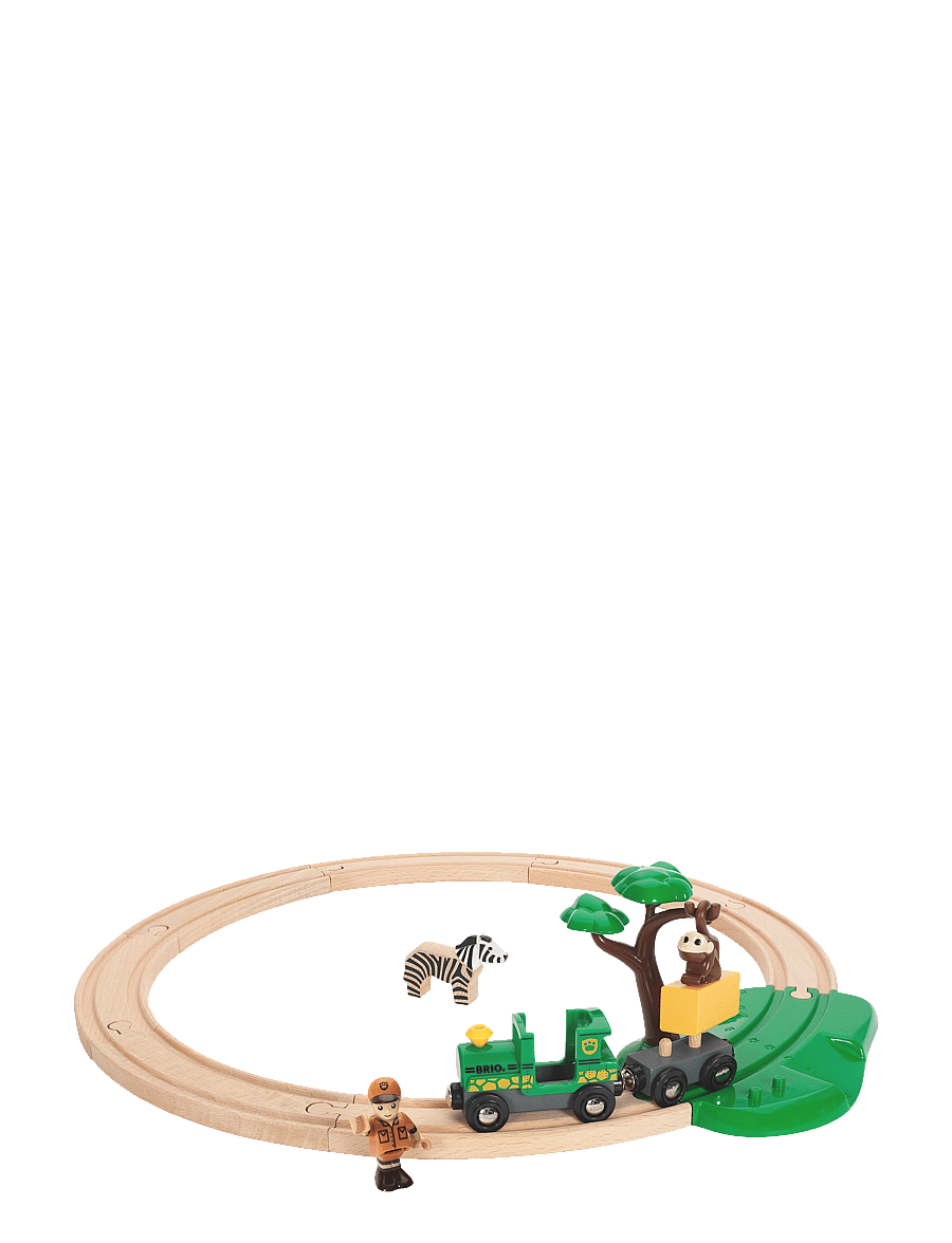 BRIO - Safari Railway Set - leikfangasett - multi coloured - 1