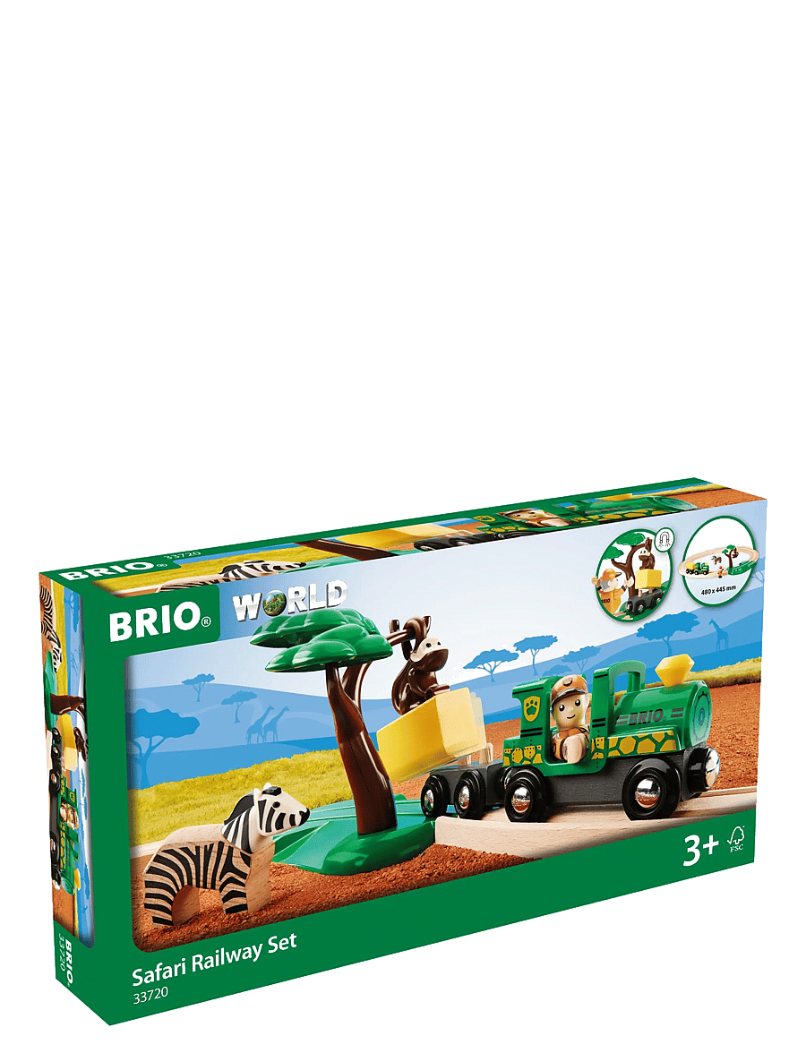 BRIO - Safari Railway Set - leikfangasett - multi coloured - 2