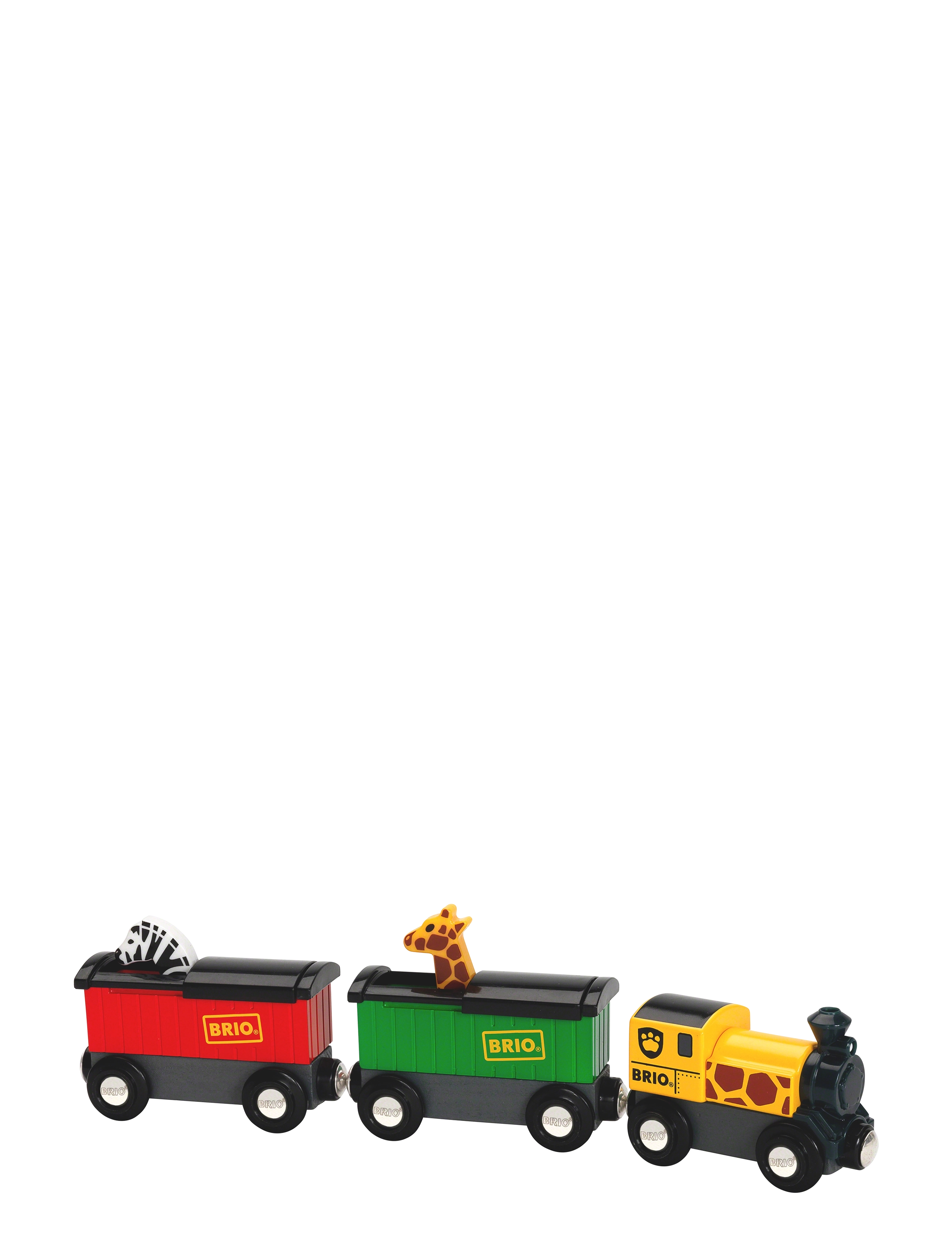 BRIO 33722 Safari Tog, Børn, Trains, Multi/mønstret, Str: ONE SIZE