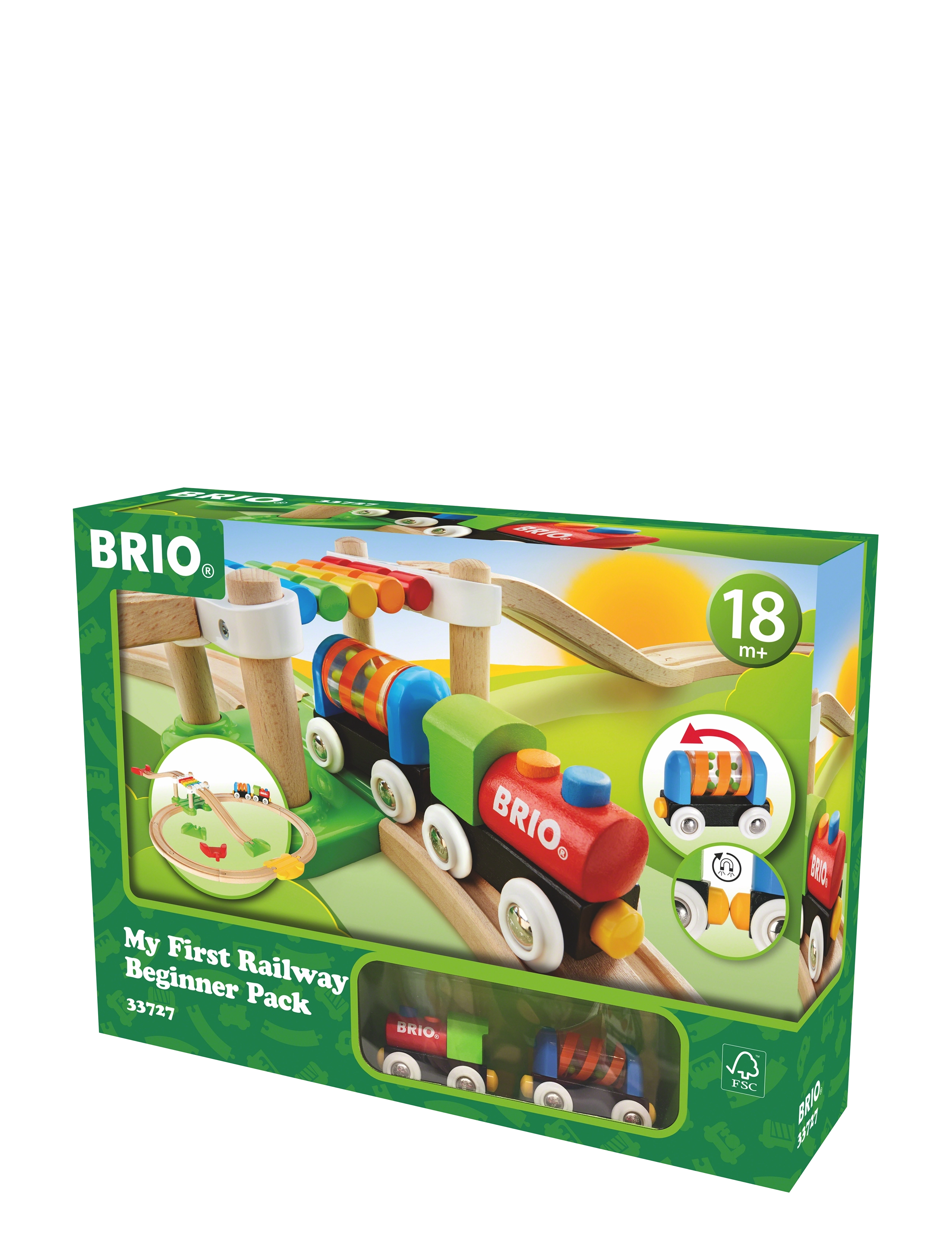 BRIO - BRIO 33727 Min første togbane, udvidet - tog - multi coloured - 2
