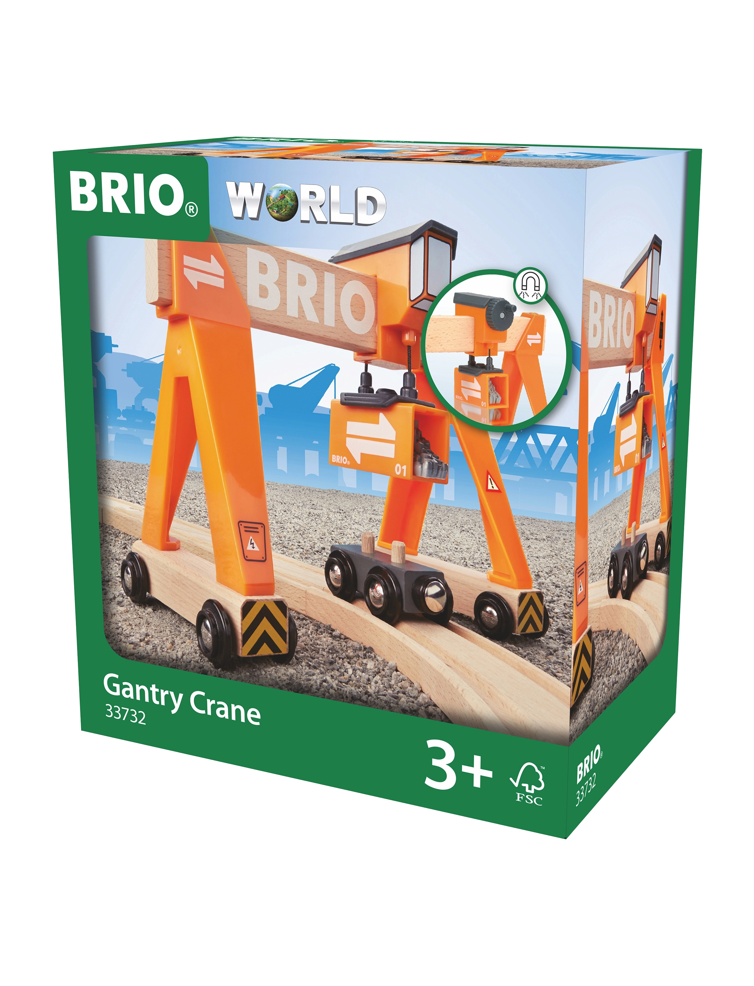 BRIO - BRIO 33732 Containerbro - multi coloured - 1
