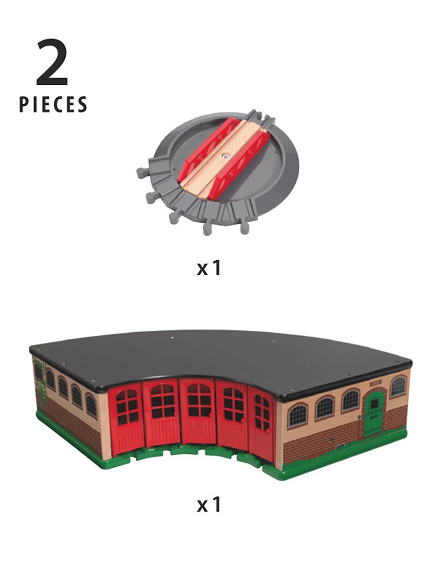 BRIO - Grand Roundhouse - lestarteinar - multi coloured - 5