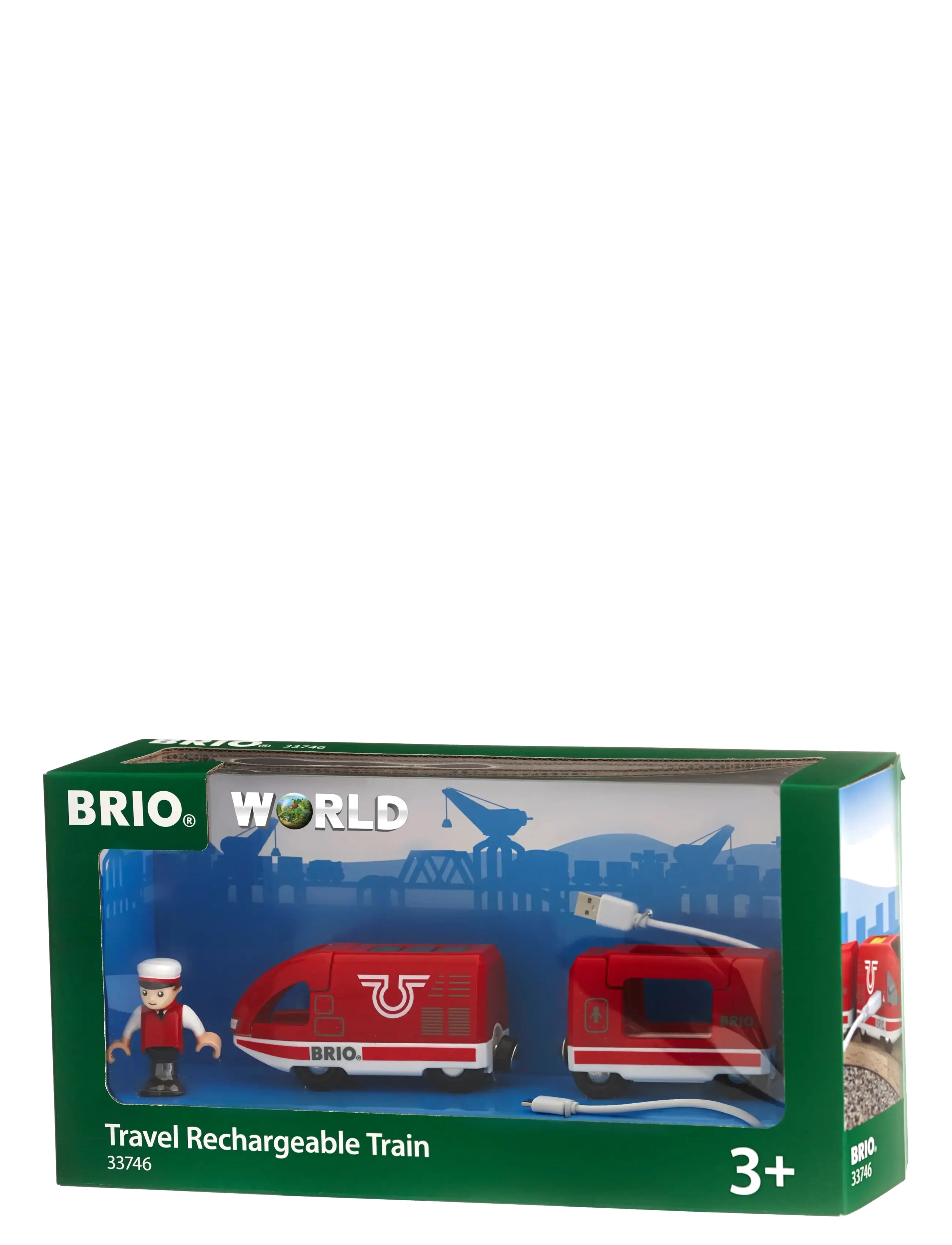 BRIO - BRIO 33746 Genopladeligt tog med USB-kabel - multi coloured - 4