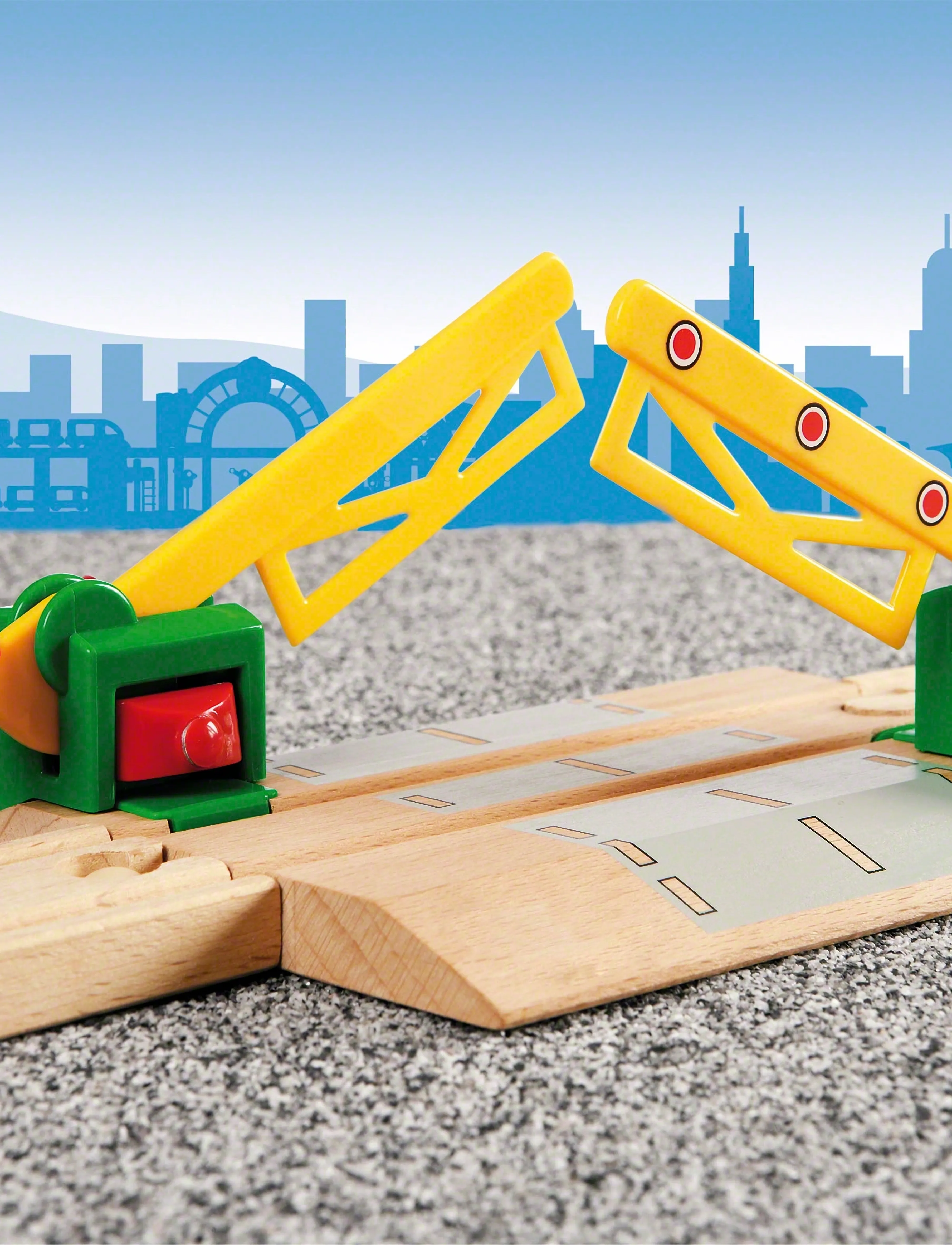 BRIO Brio 33750 Jernbaneoverskæring, Magnet, One Size, Multi/patterned, Legetøjskøretøjer > Togtilbehør, Børn