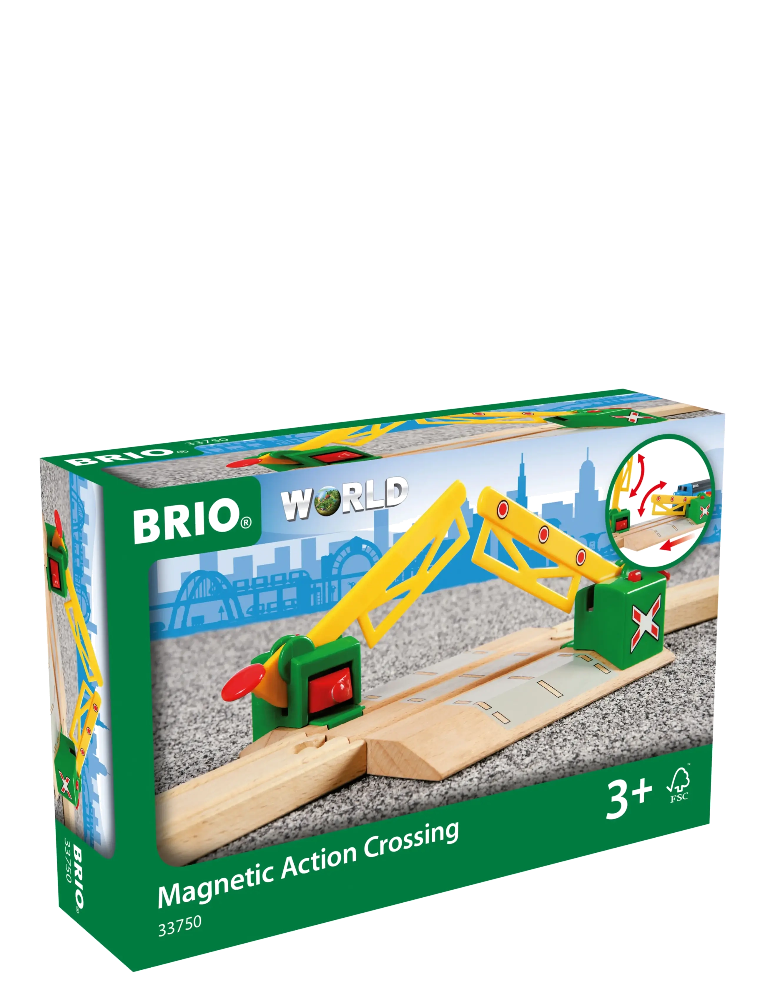 BRIO - BRIO® Overgang/kryss magnetisk - togbaner - multi coloured - 2