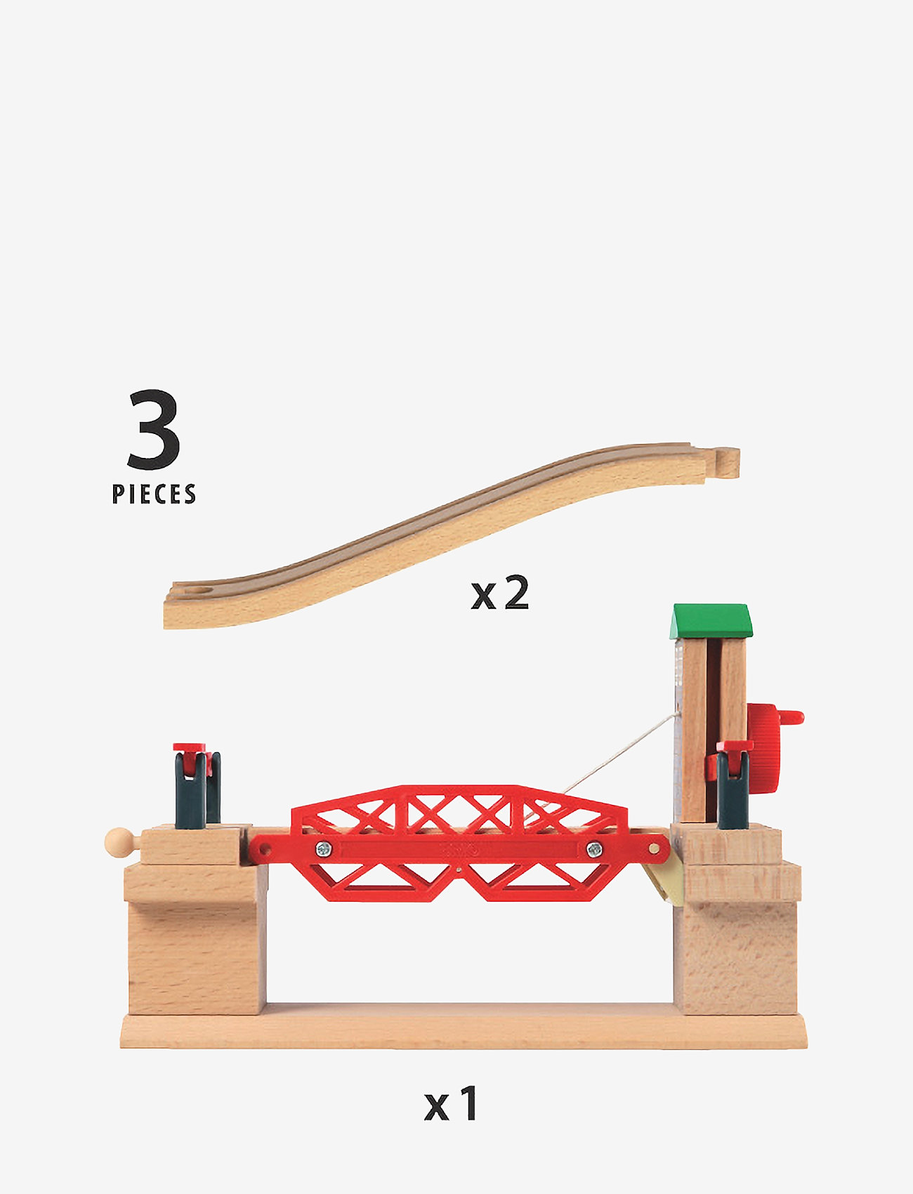 BRIO - Klaffbro - tågbanor - multi coloured - 0