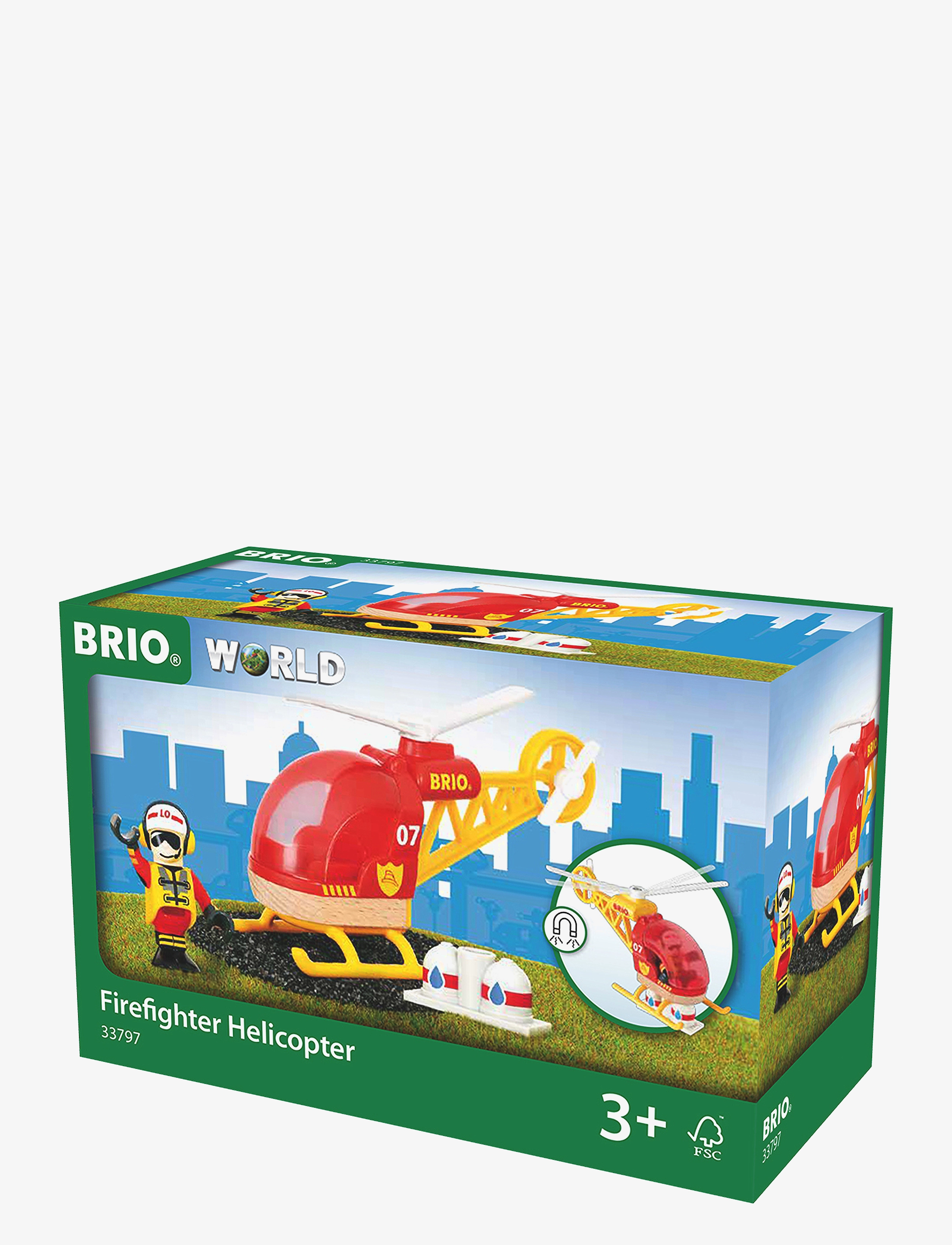 BRIO 33797 Redningshelikopter, Børn, Planes, Multi/mønstret, Str: ONE SIZE