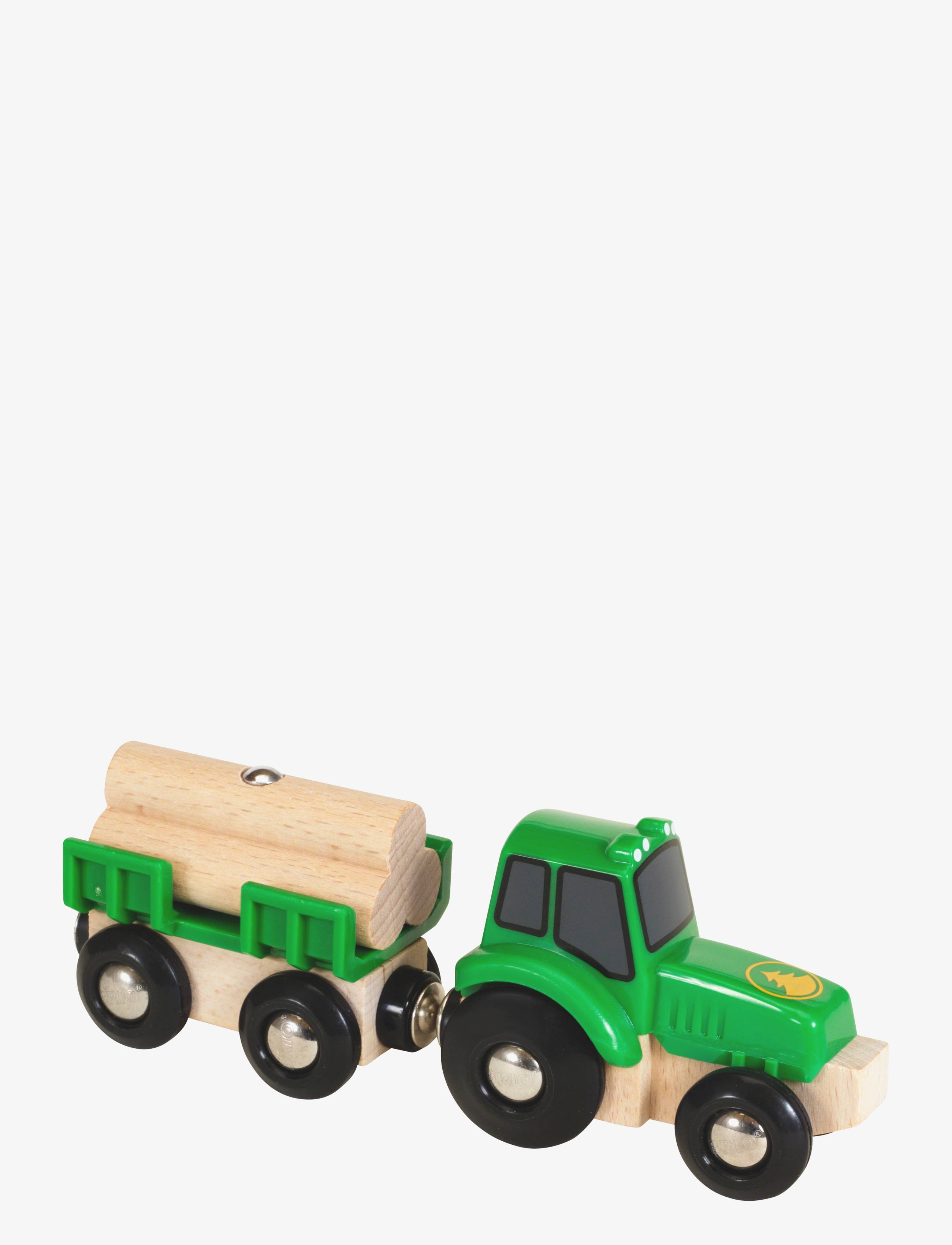 BRIO BRIO 33799 Traktor m/vogn og tømmer - App deal - MULTI COLOURED / multi