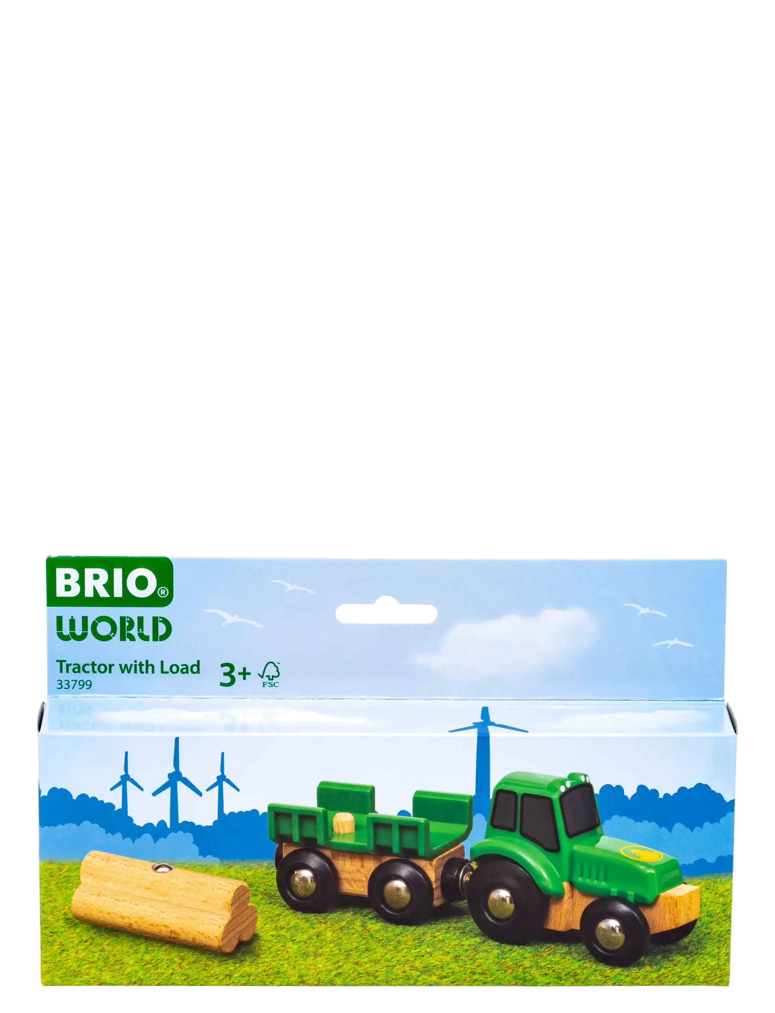 BRIO - Traktor med last - lastbilar - multi coloured - 2
