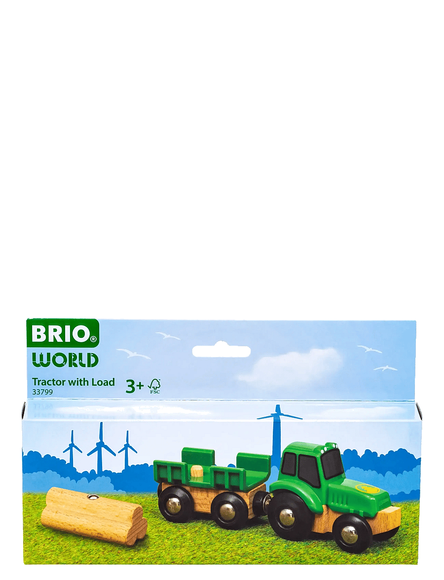 BRIO - Traktor med last - lastbilar - multi coloured - 2