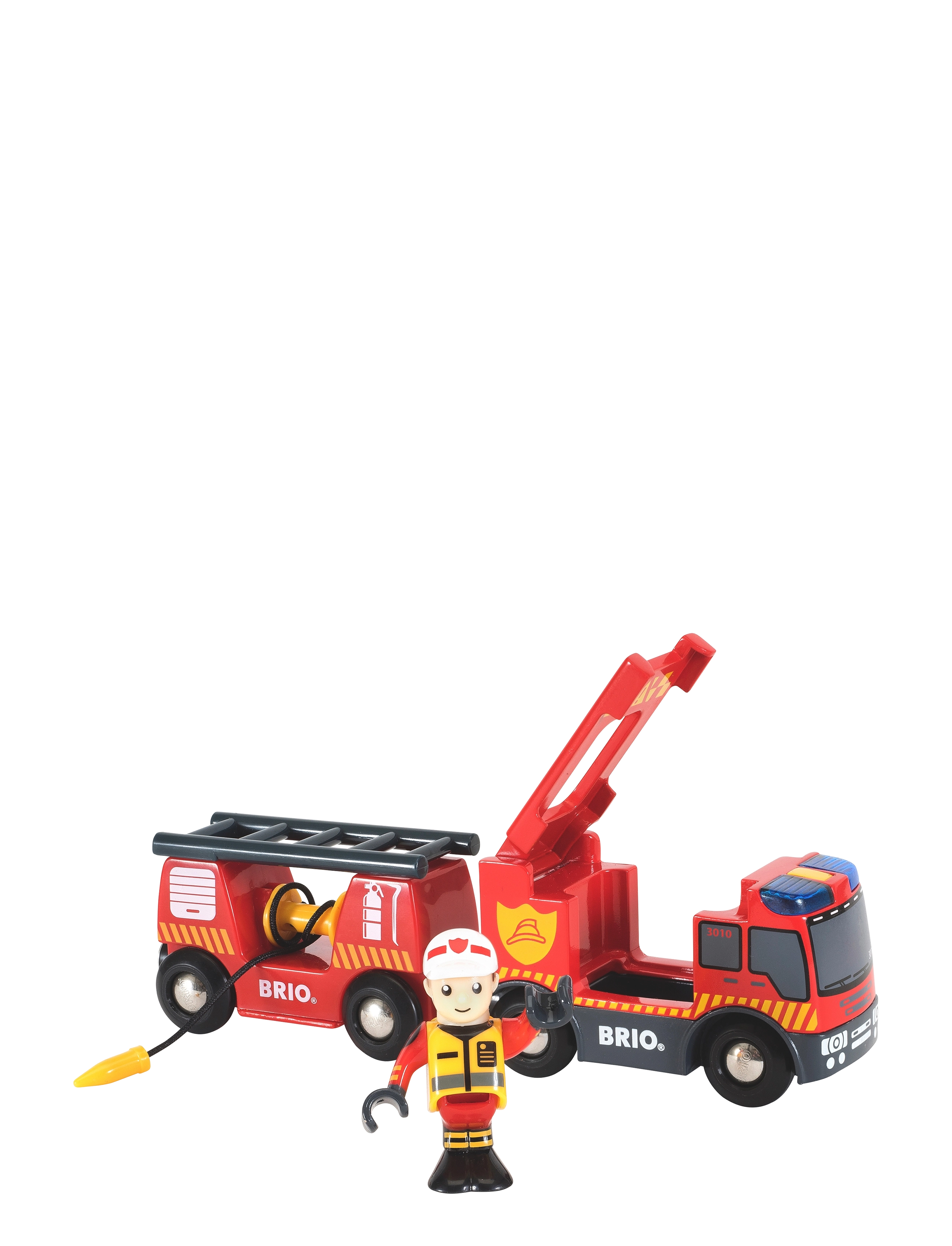 BRIO Brio 33811 Brandbil, One Size, Multi/patterned, Legetøjsbiler > Brandbiler, Børn