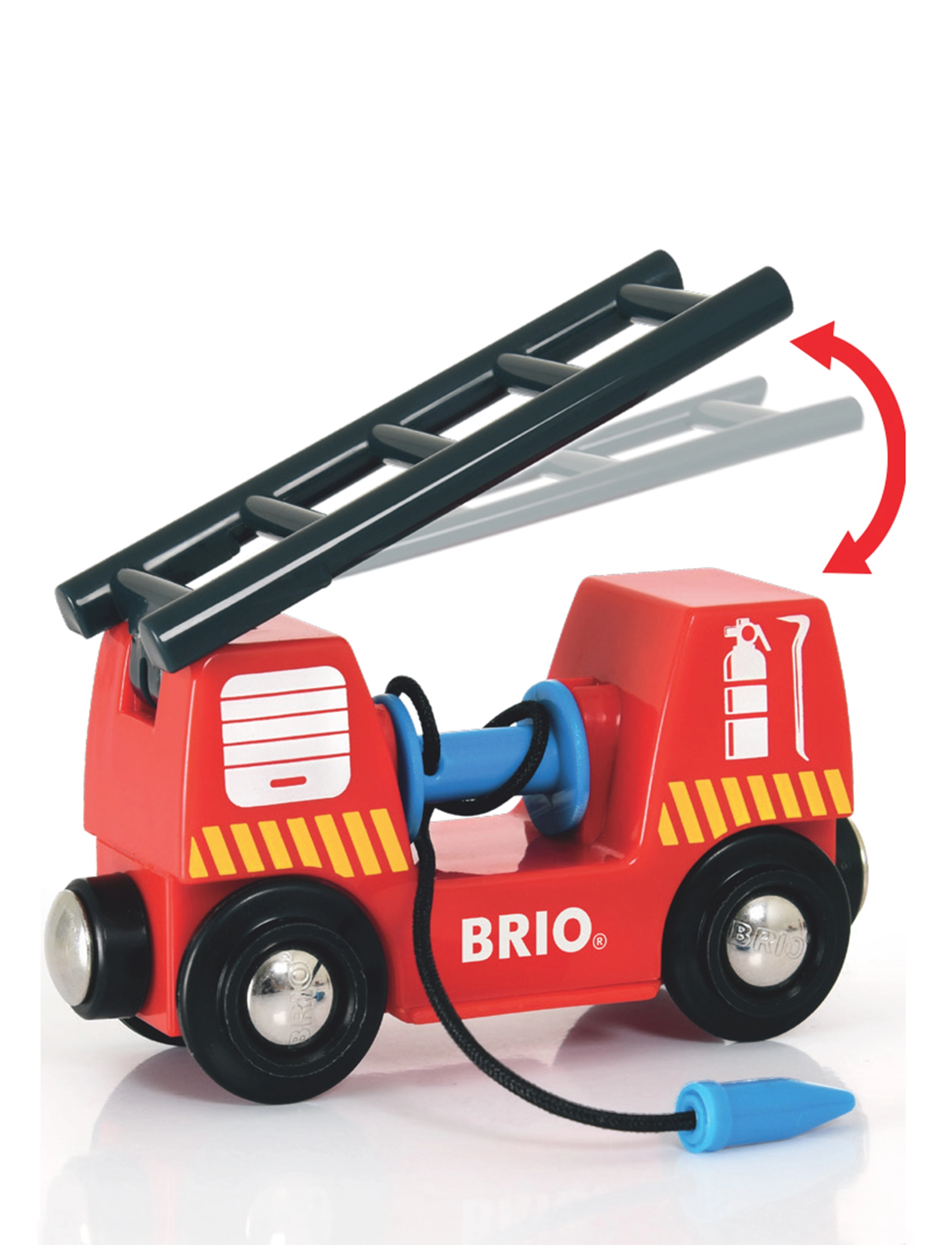 BRIO Brio 33815 Togsæt Med Brandmandstema, One Size, Multi/patterned, Legetøjskøretøjer > Tog, Børn