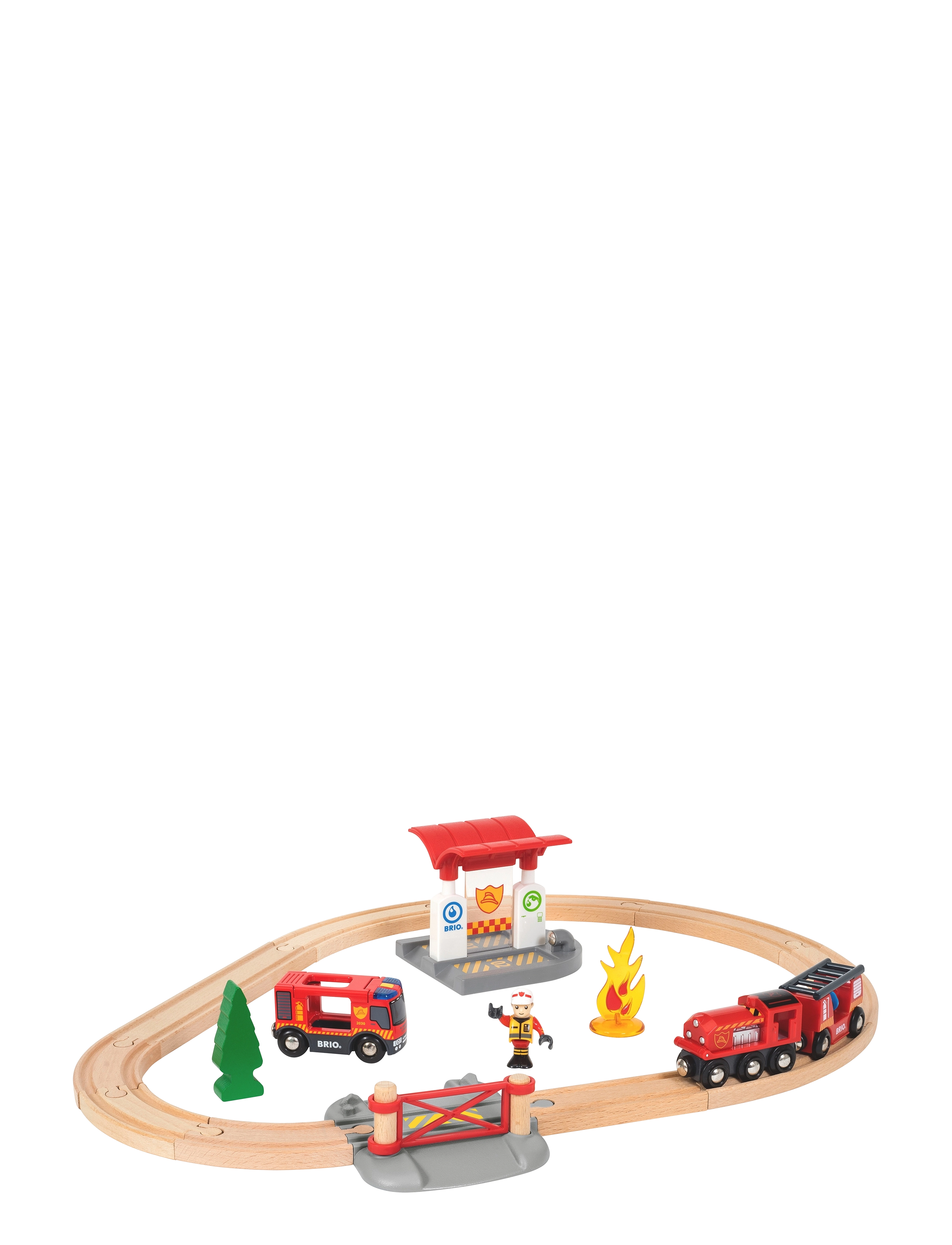 BRIO - BRIO® Togbane branntema - tog - multi coloured - 3