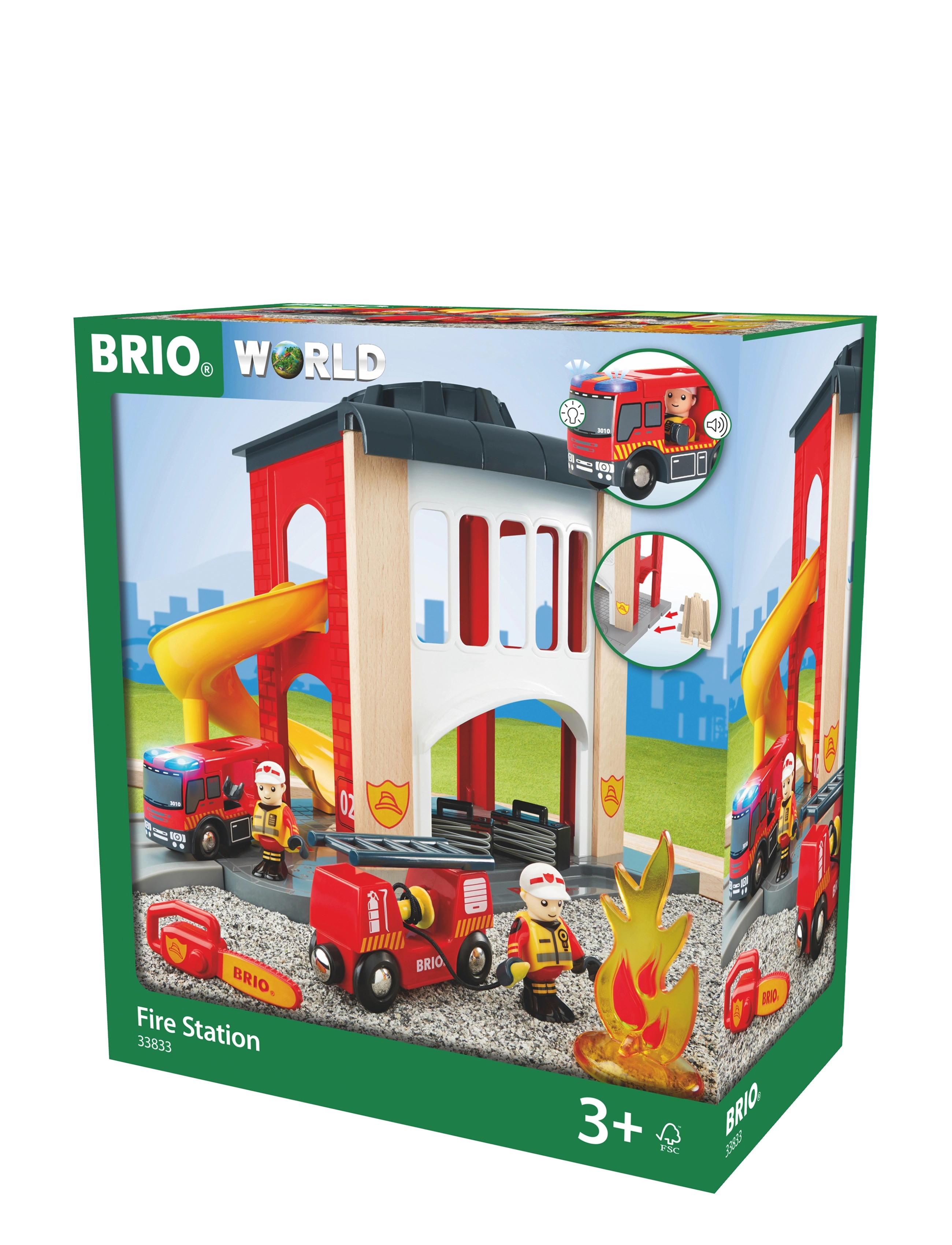 BRIO - Paloasema - paloautot - multi coloured - 2