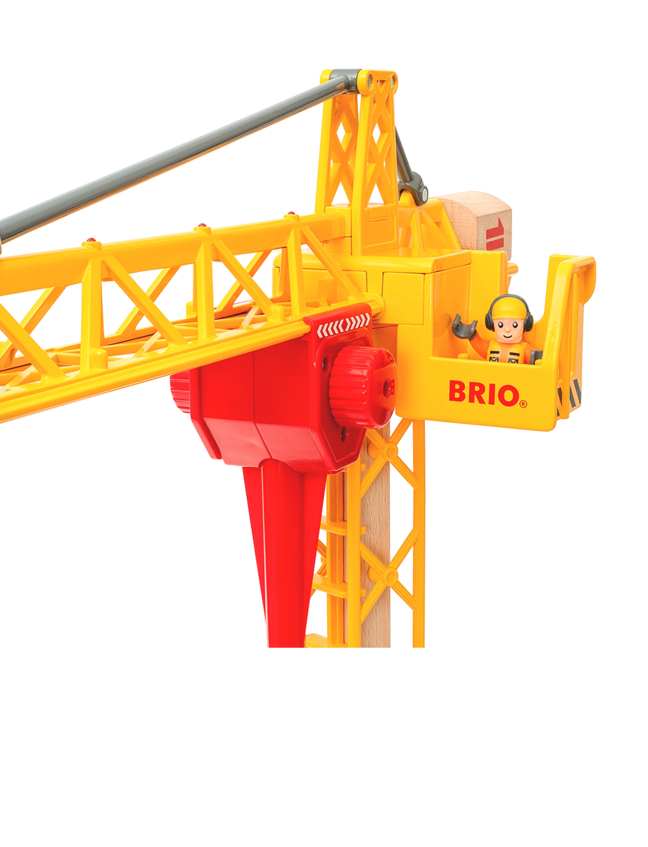 BRIO - Byggkran med lampor - byggmaskiner - multi coloured - 5