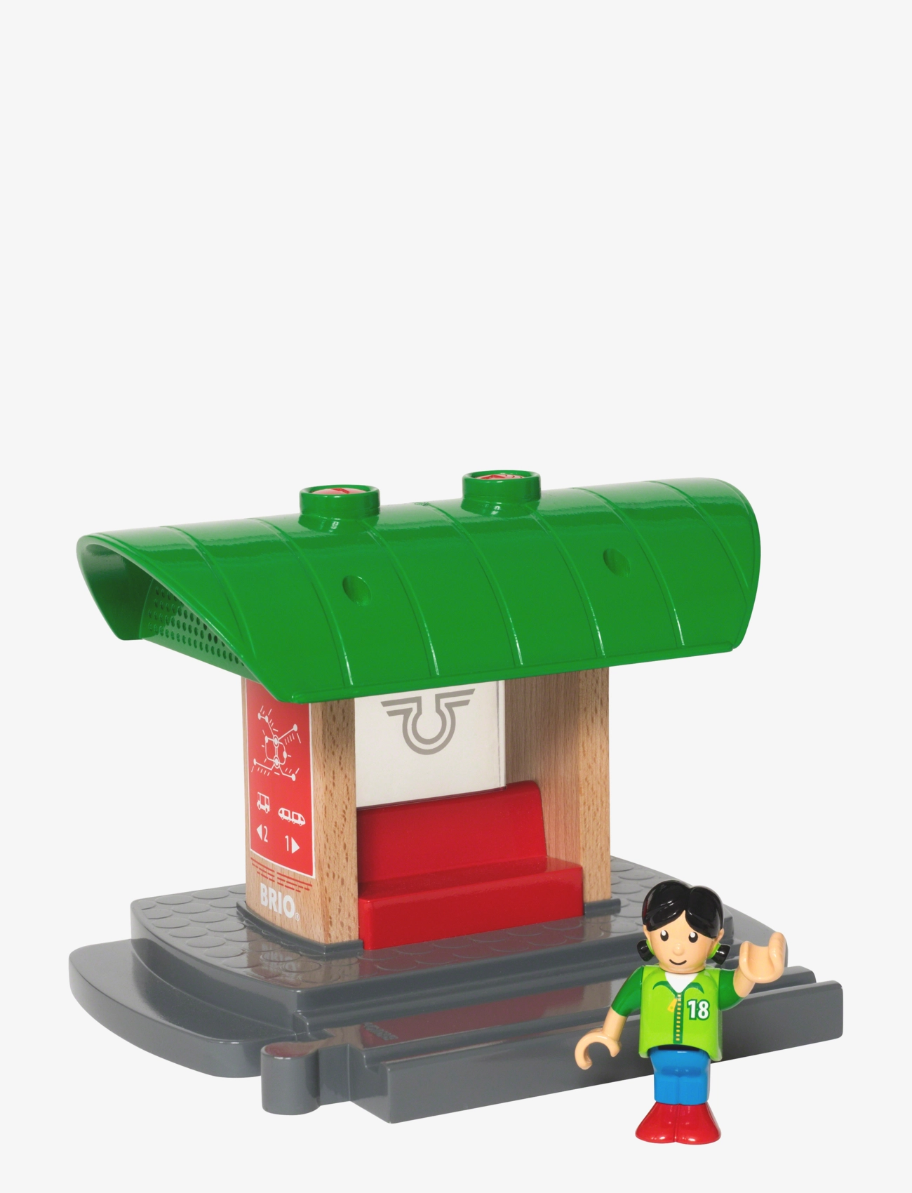 BRIO Record & Play Tågstation - 4 for 3 - MULTI COLOURED / multi