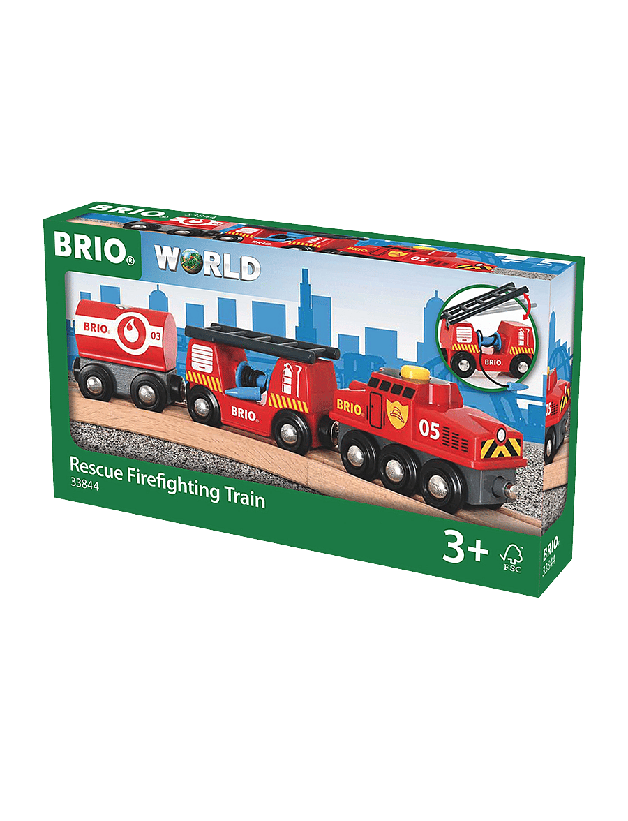 BRIO - Räddningståg - brandbilar - multi coloured - 2